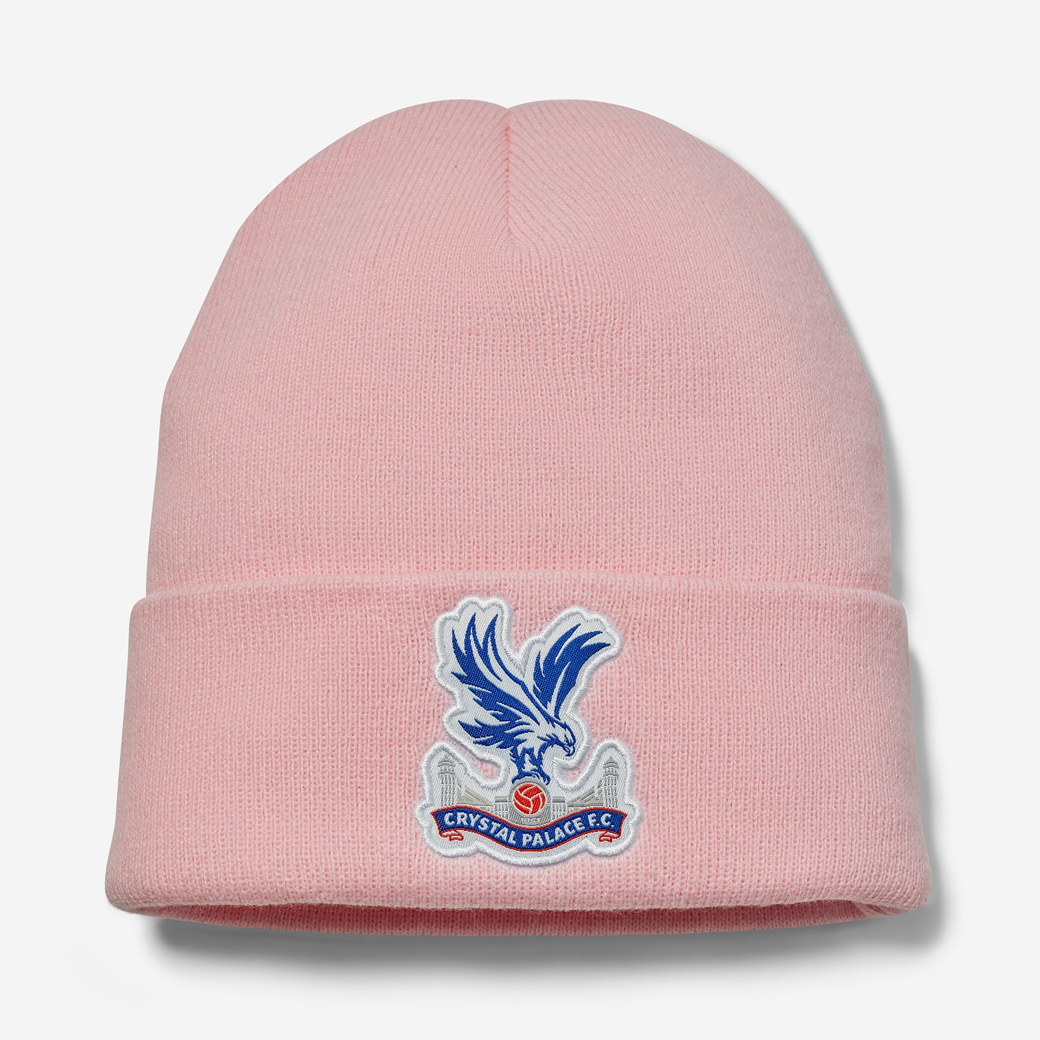 Crystal Palace Logo Core Cuff Beanie Pink