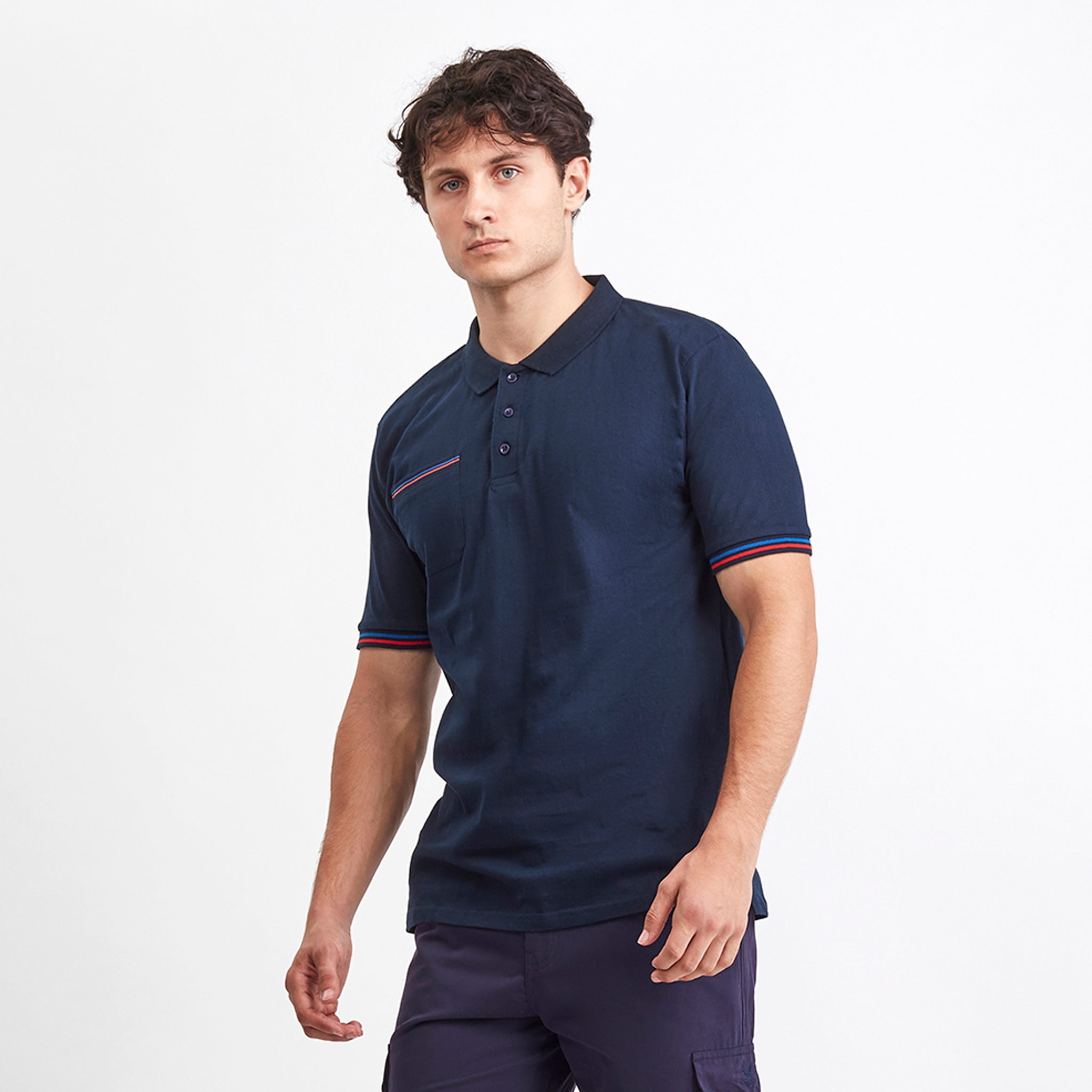 Crystal Palace CPFC Jersey Polo Shirt Navy