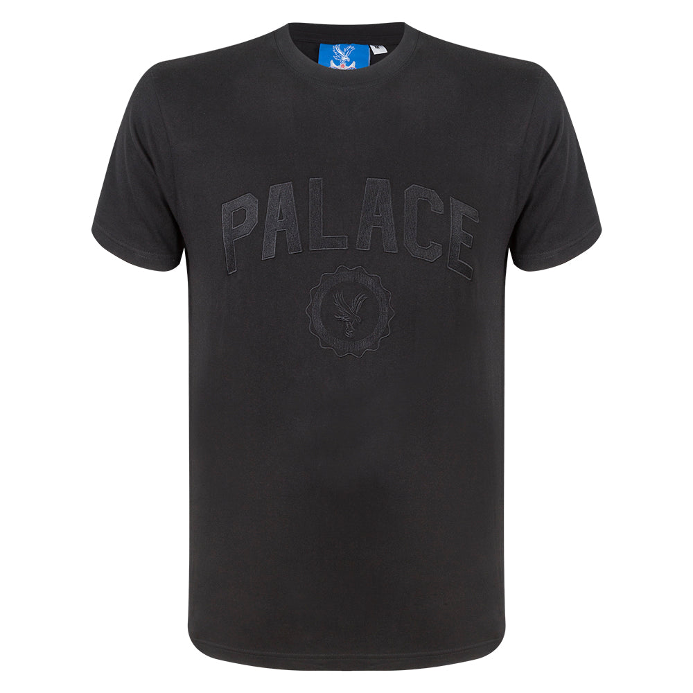 Crystal Palace Palace Embroidered T-Shirt Black