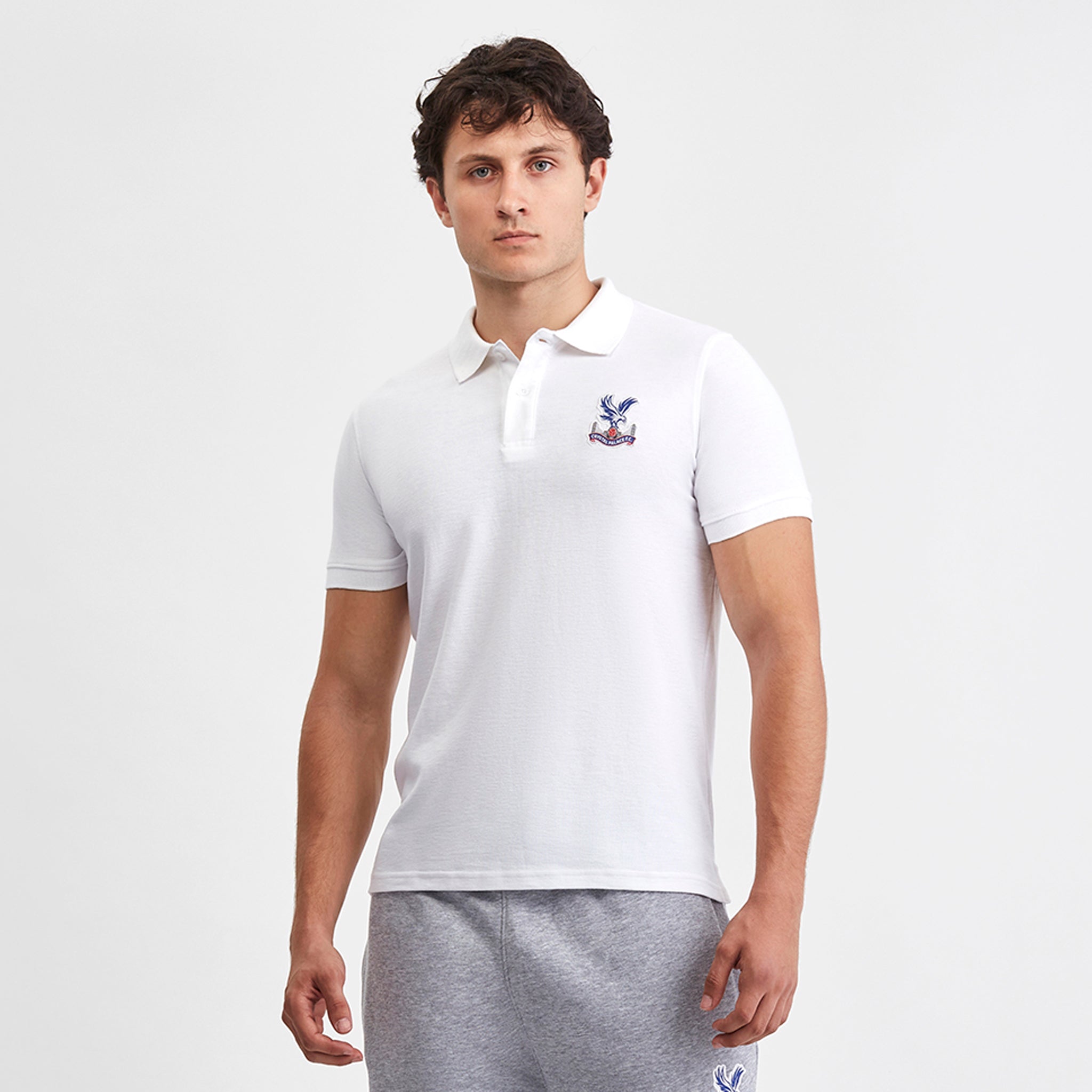 Crystal Palace Essentials Polo Shirt White