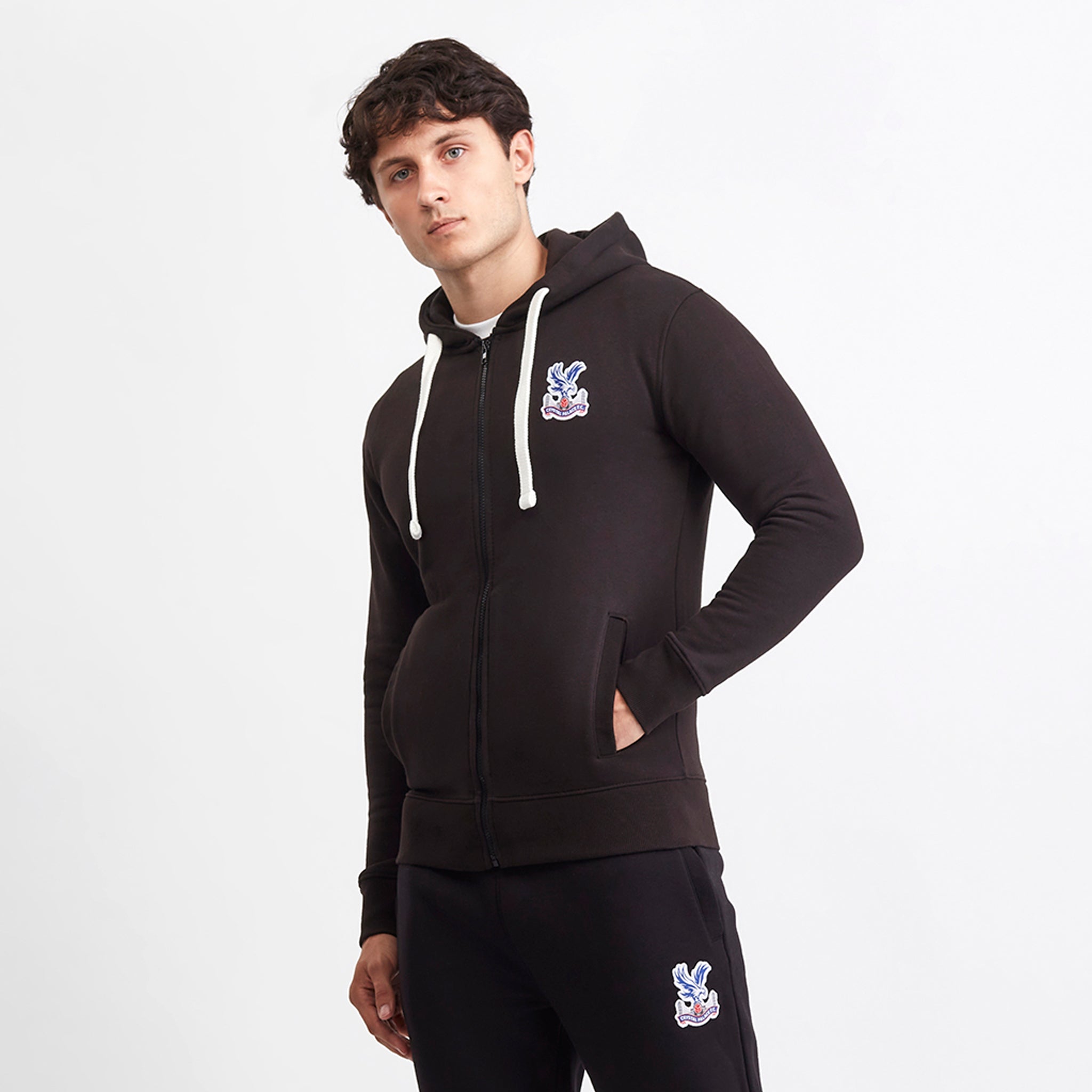 Худи на молнии Crystal Palace Essentials Black