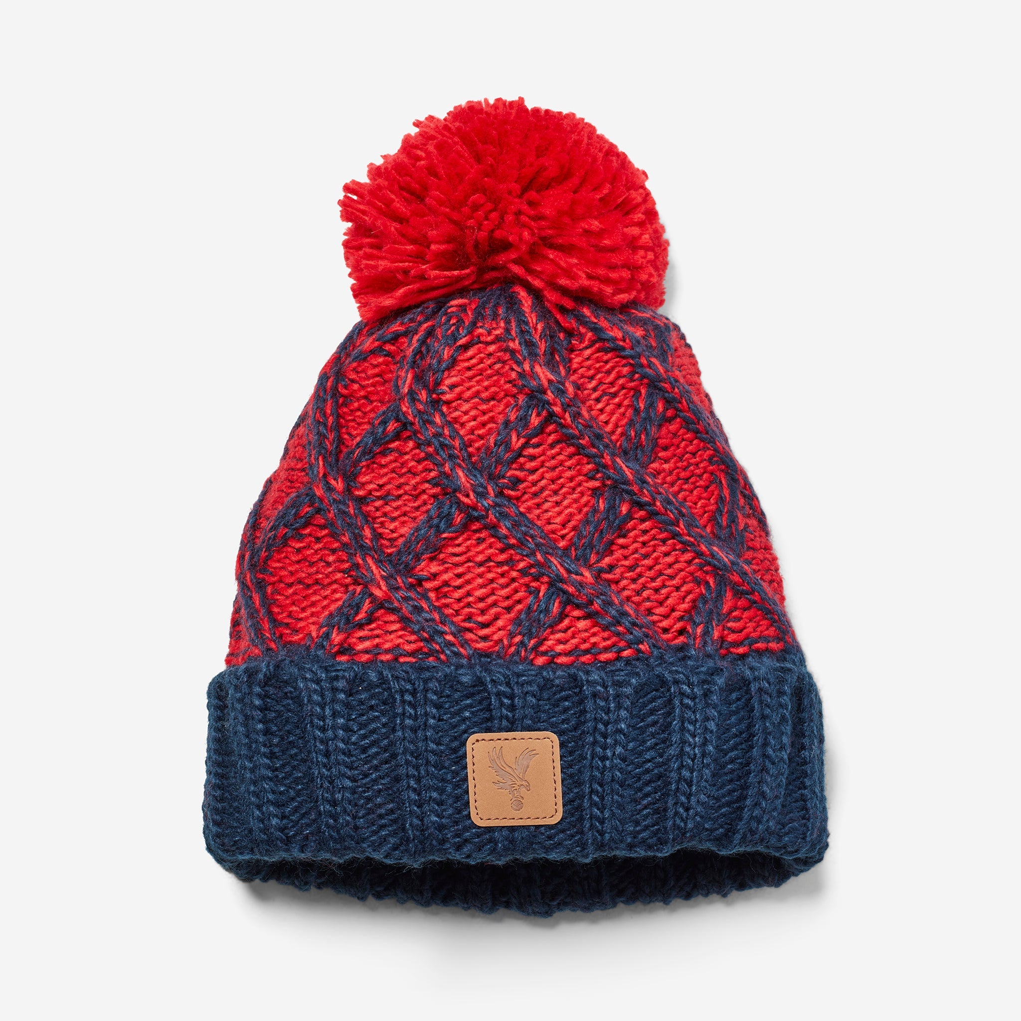 Кепка Crystal Palace Eagle Patch Chunky Bobble Red/Navy