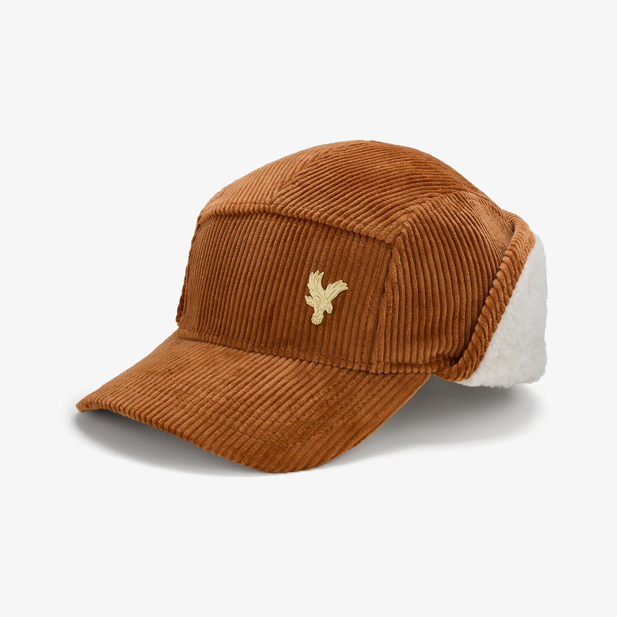 Кепка Crystal Palace Eagle Cord Trapper Brown