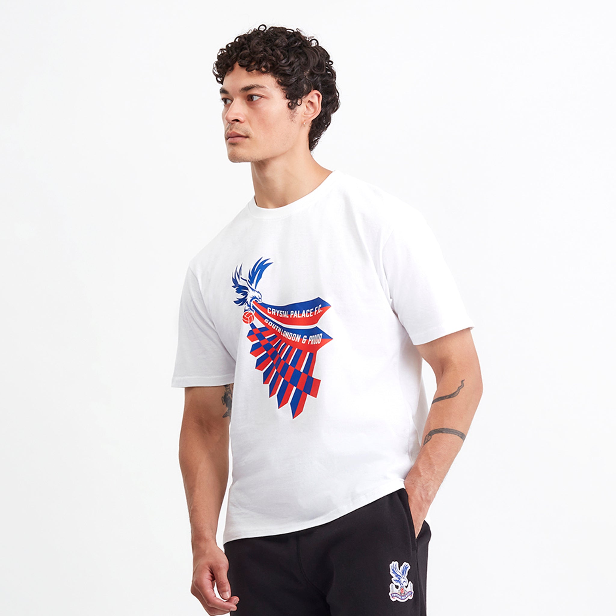 Crystal Palace Geometric Wing Tee