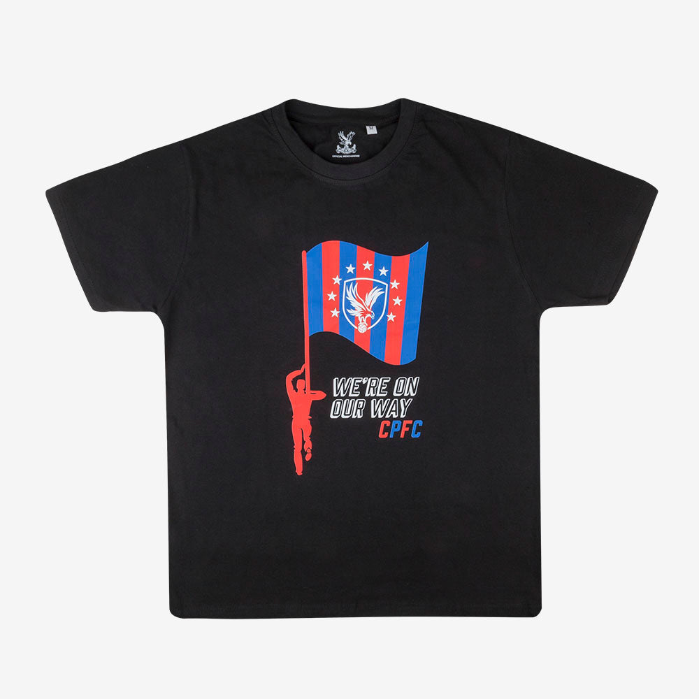 Crystal Palace We're On Our Way Tee Black