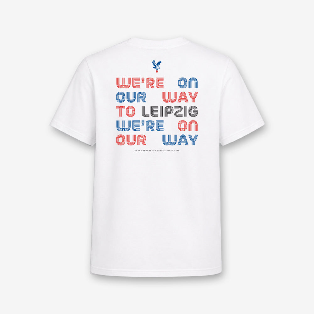 Crystal Palace UEFA Conference League We're On Our Way Final Tee