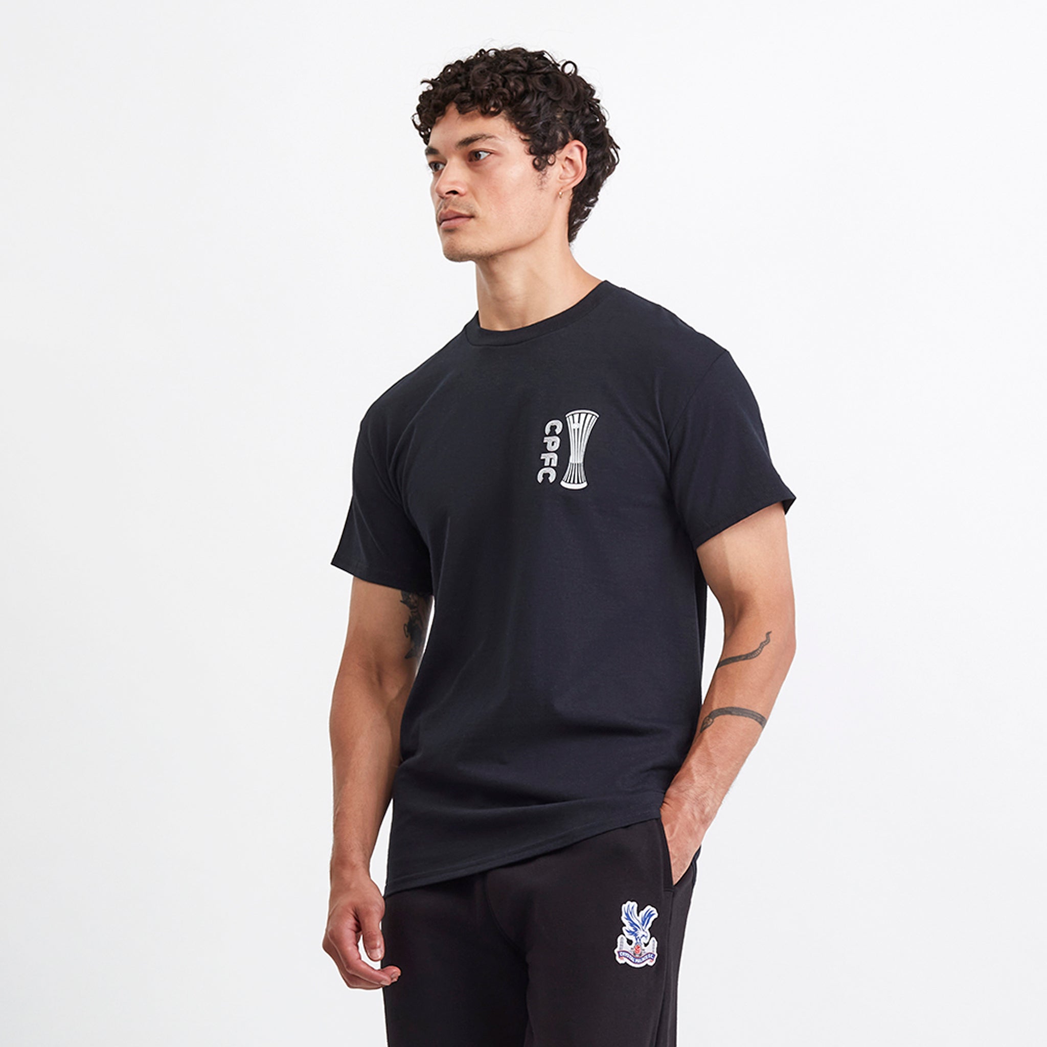 Crystal Palace UEFA Conference League Winners T-Shirt Black