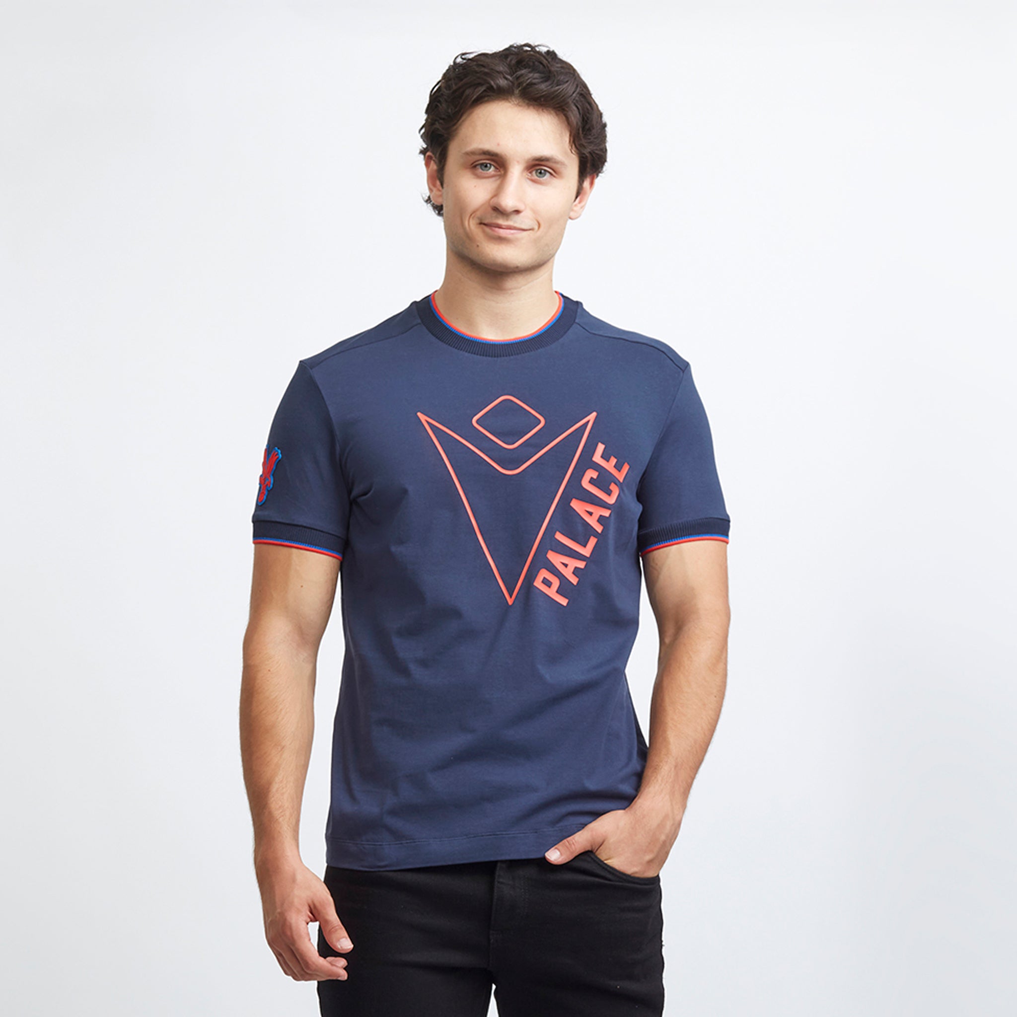 Crystal Palace 26/27 Travel T-Shirt Navy