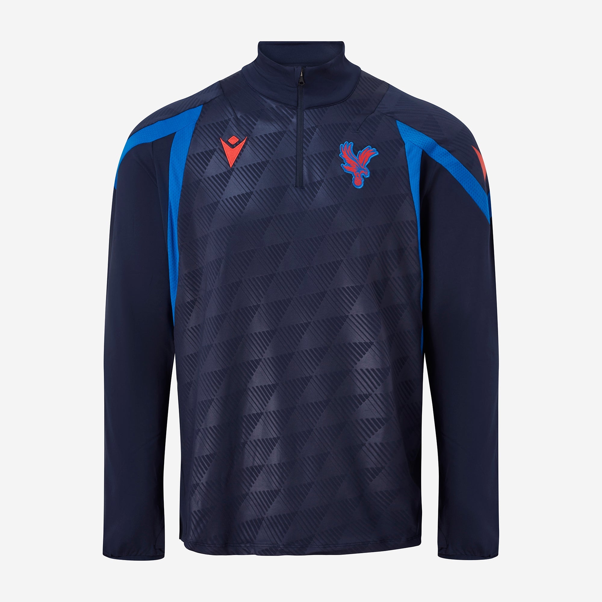 Свитшот с короткой молнией Crystal Palace 26/27 Training Navy