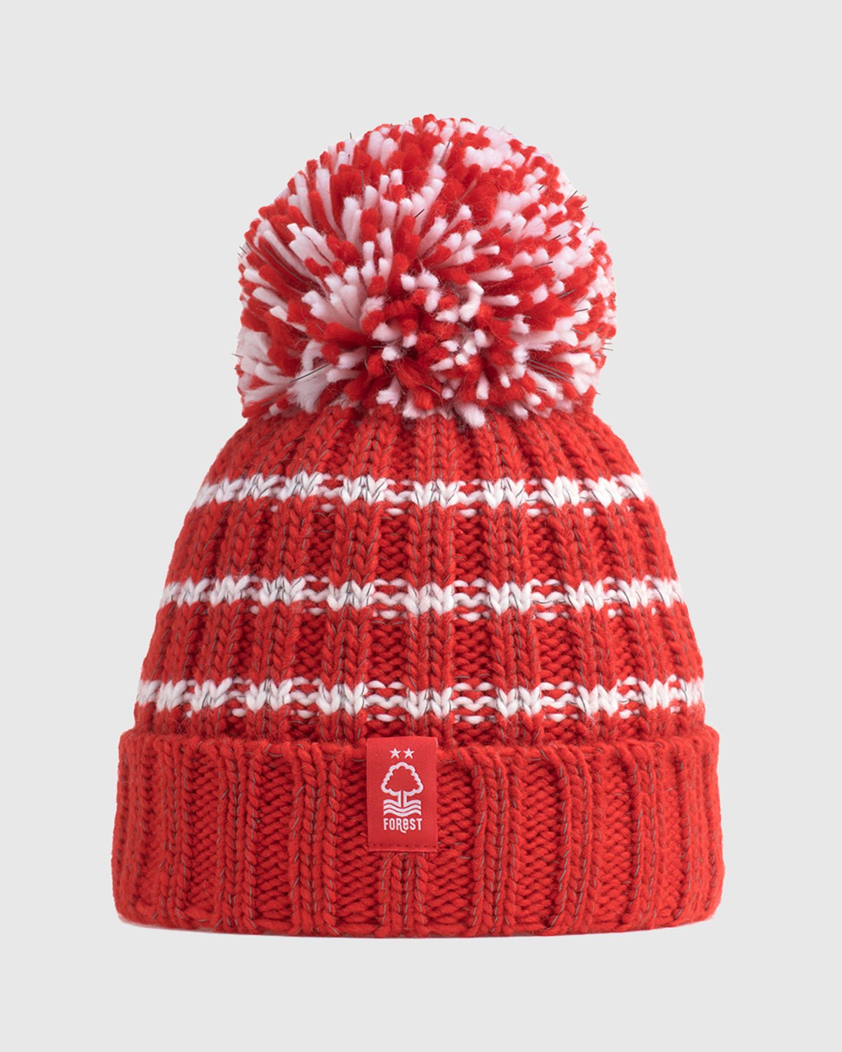 Кепка Nottingham Forest NFFC Red/White Striped SuperBobble