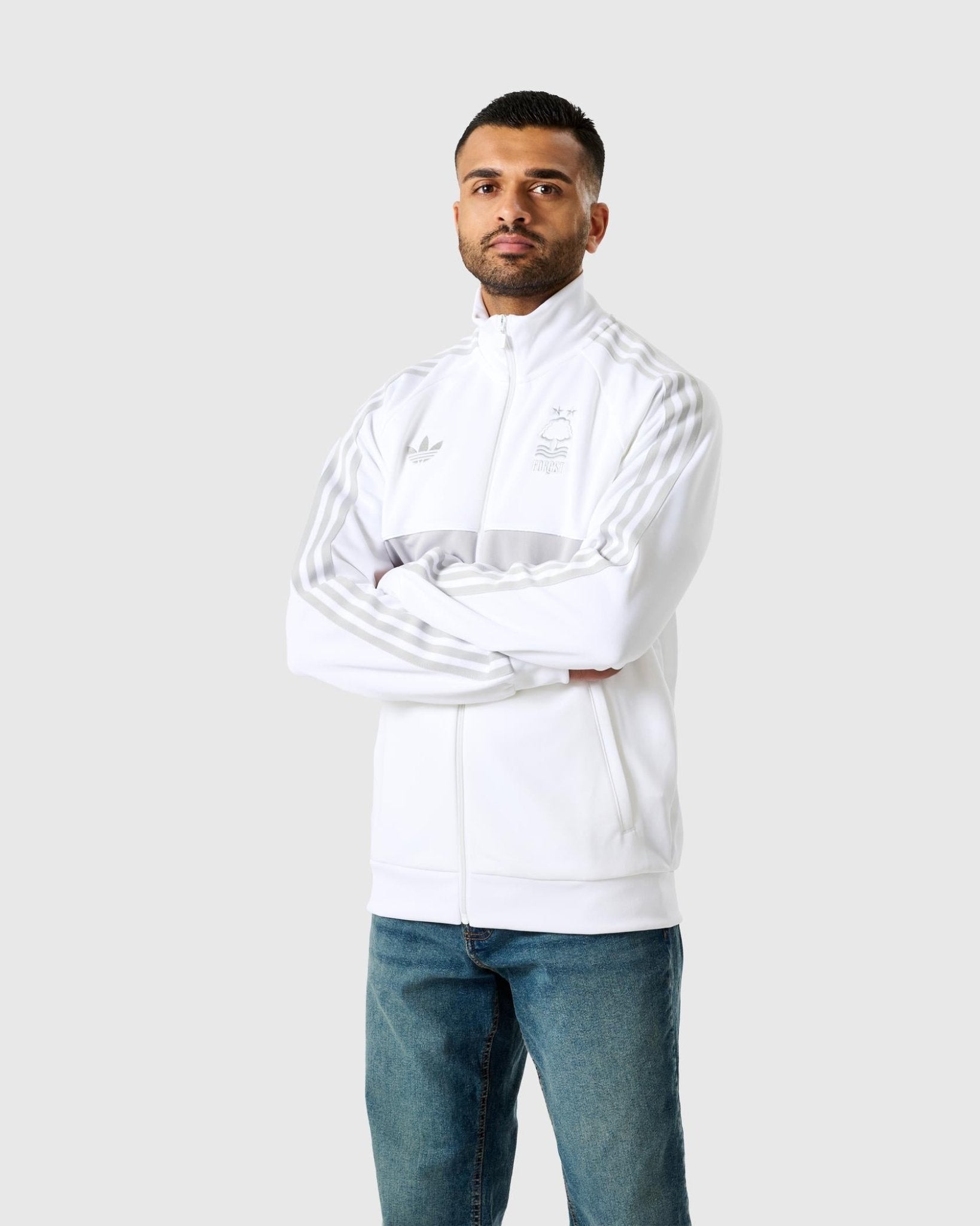 Куртка Nottingham Forest NFFC 26/27 adidas Originals White Walk Out