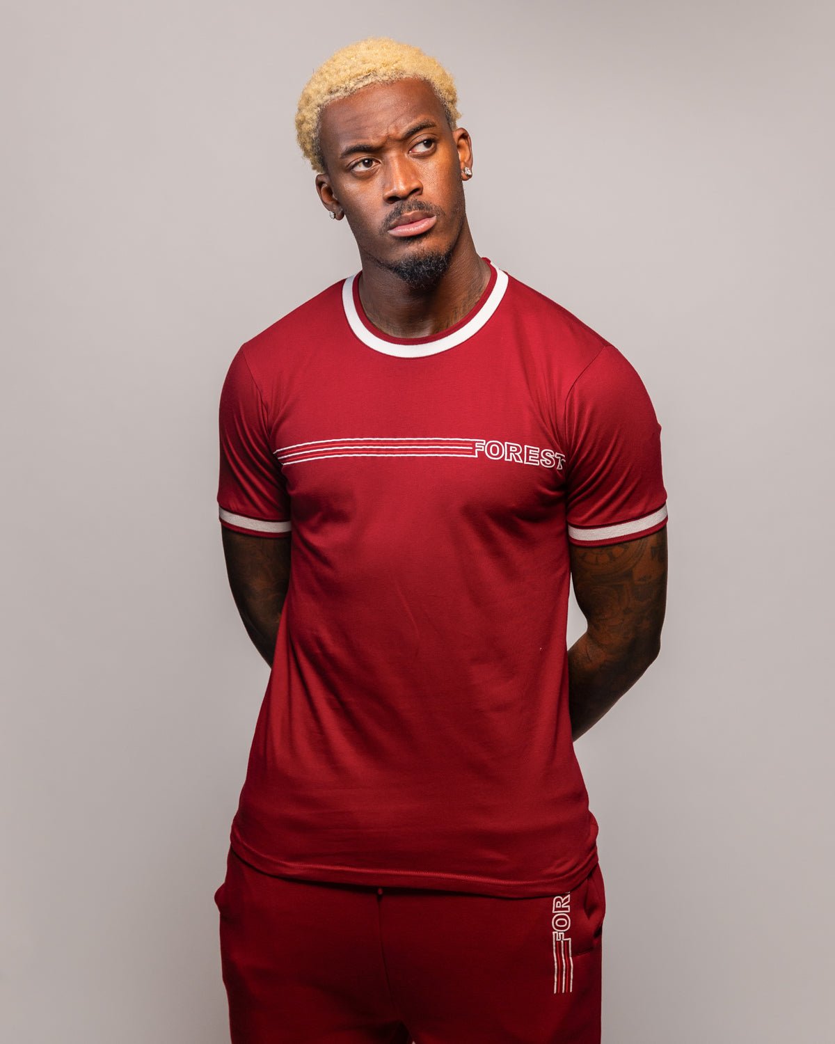 Футболка Nottingham Forest NFFC Stripe Collection Red
