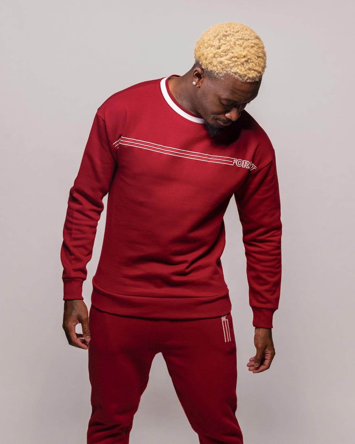 Свитшот Nottingham Forest NFFC Stripe Collection Red