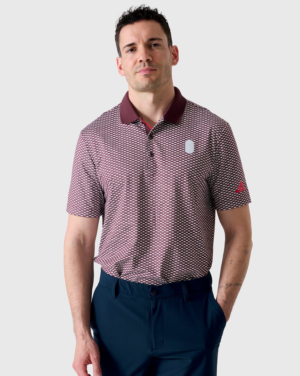 Поло Nottingham Forest NFFC Adidas Golf Beyond Textured