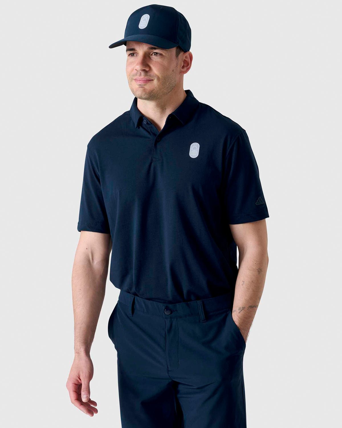 Поло Nottingham Forest NFFC Adidas Golf Go-To Navy