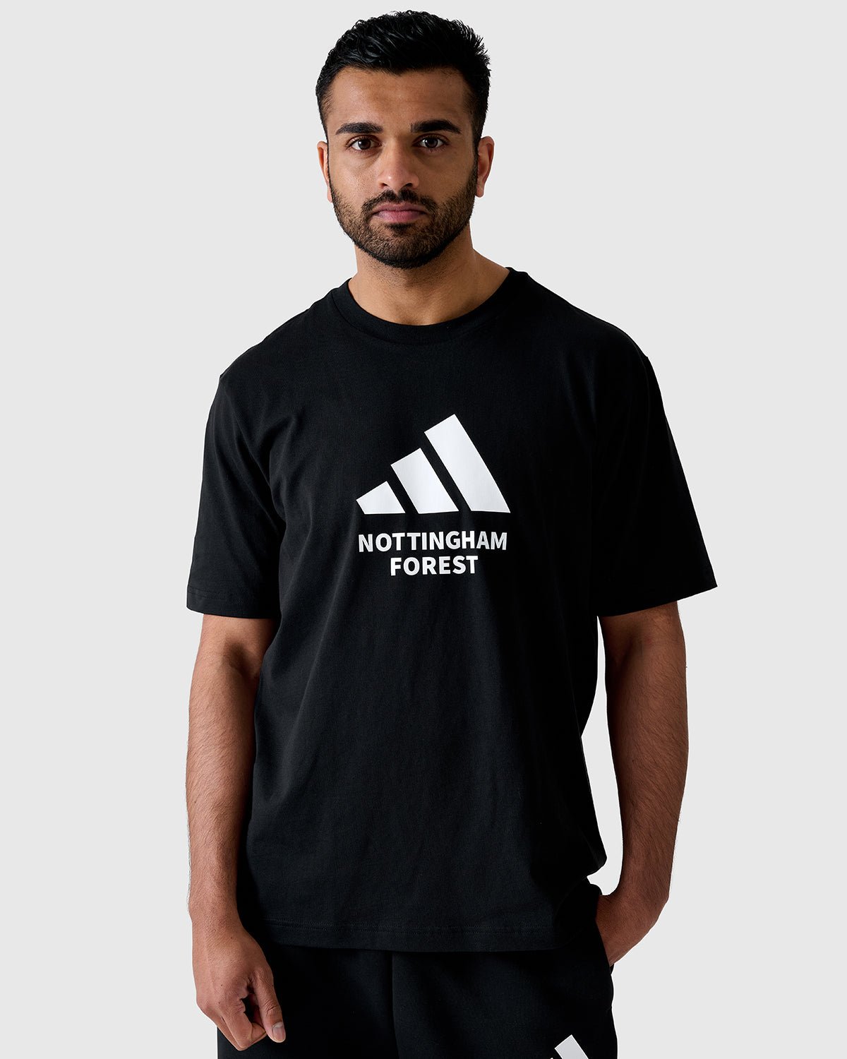 Футболка Nottingham Forest NFFC Adidas Future Icons 3-Bar Black