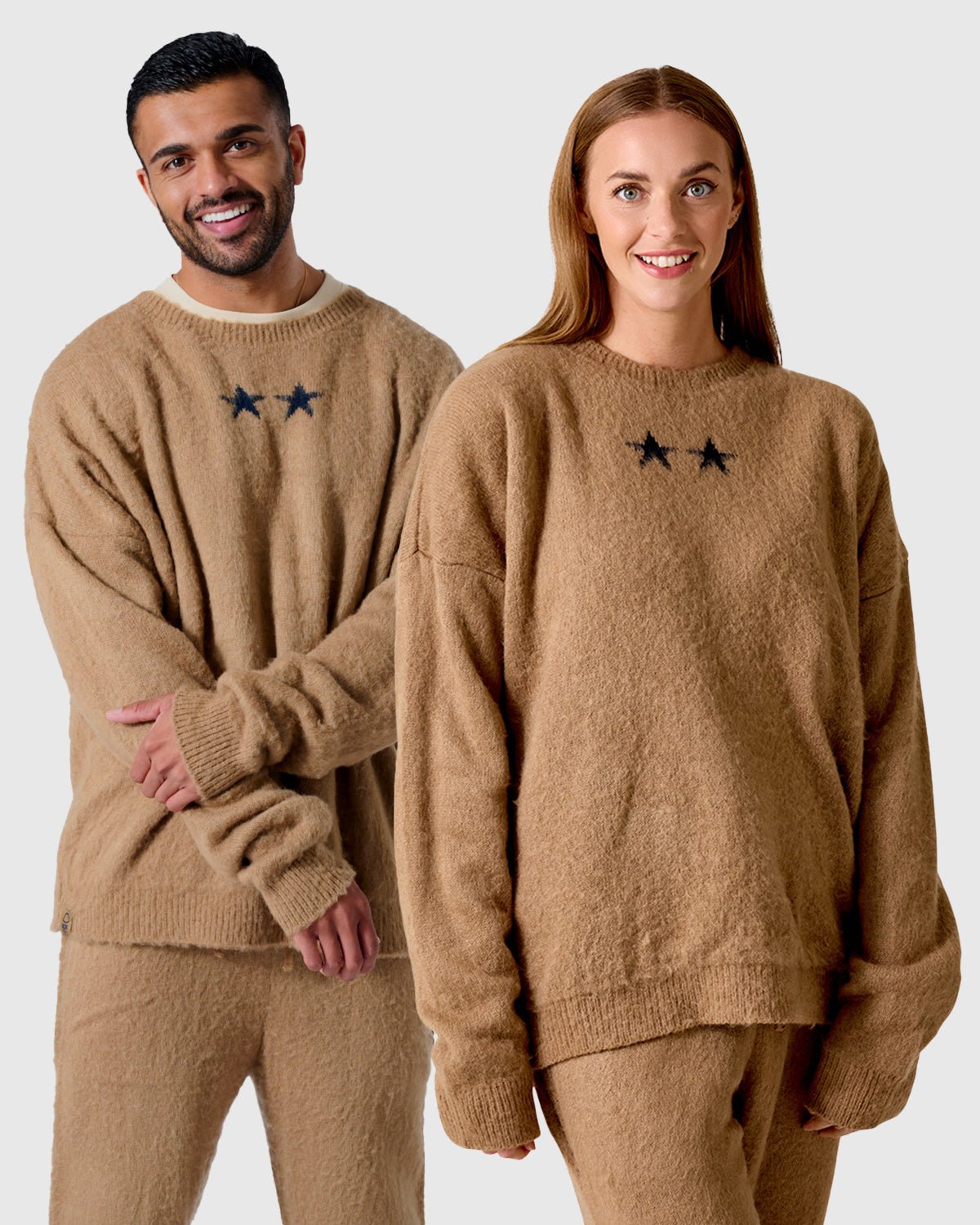 Свитер Nottingham Forest NFFC Camel Brushed Knit Crewneck