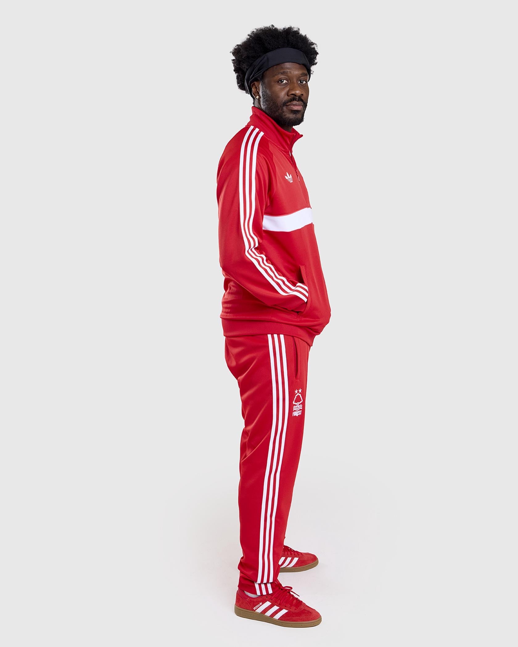 Брюки Nottingham Forest NFFC adidas Originals Red Track