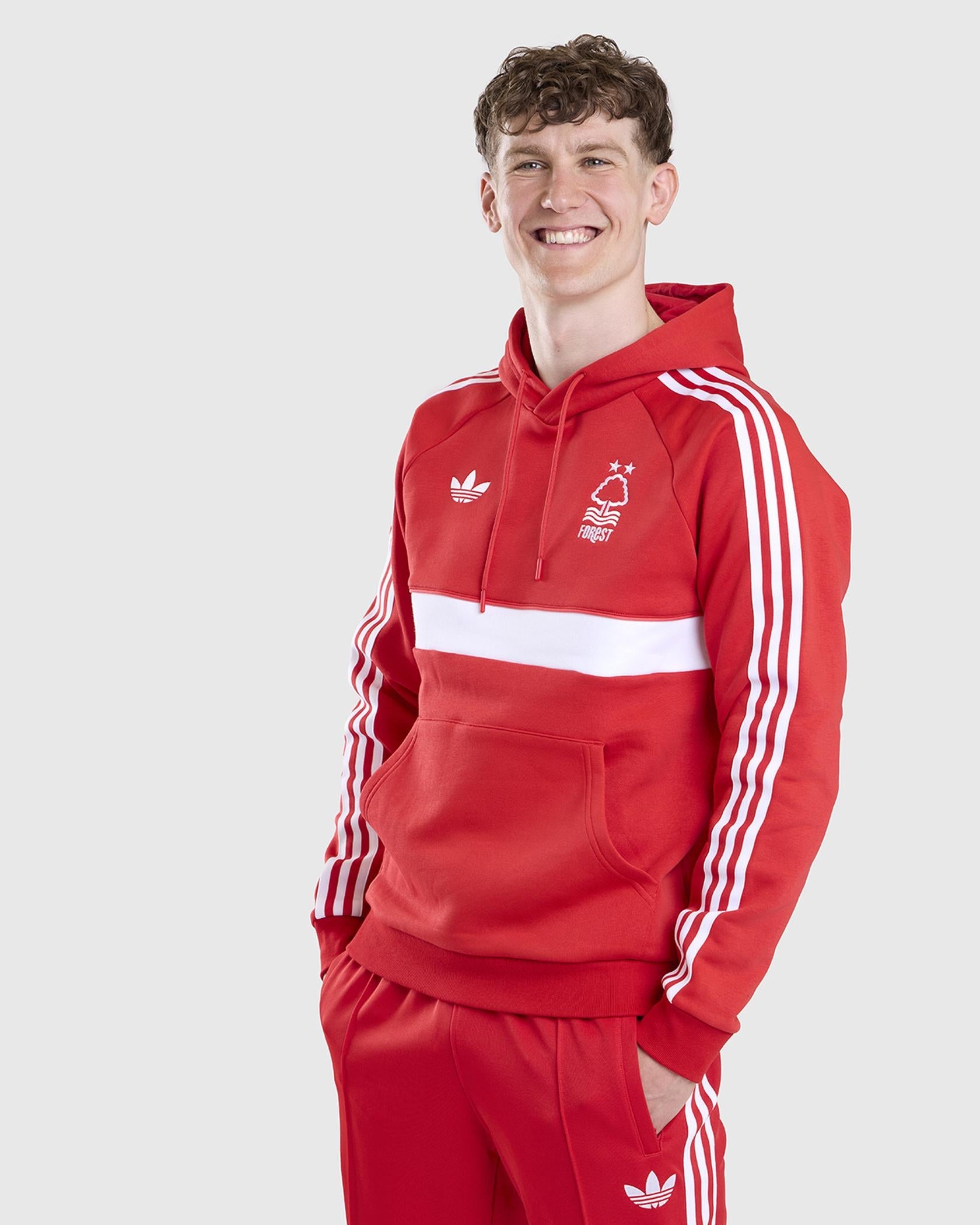 Худи Nottingham Forest NFFC adidas Originals Red