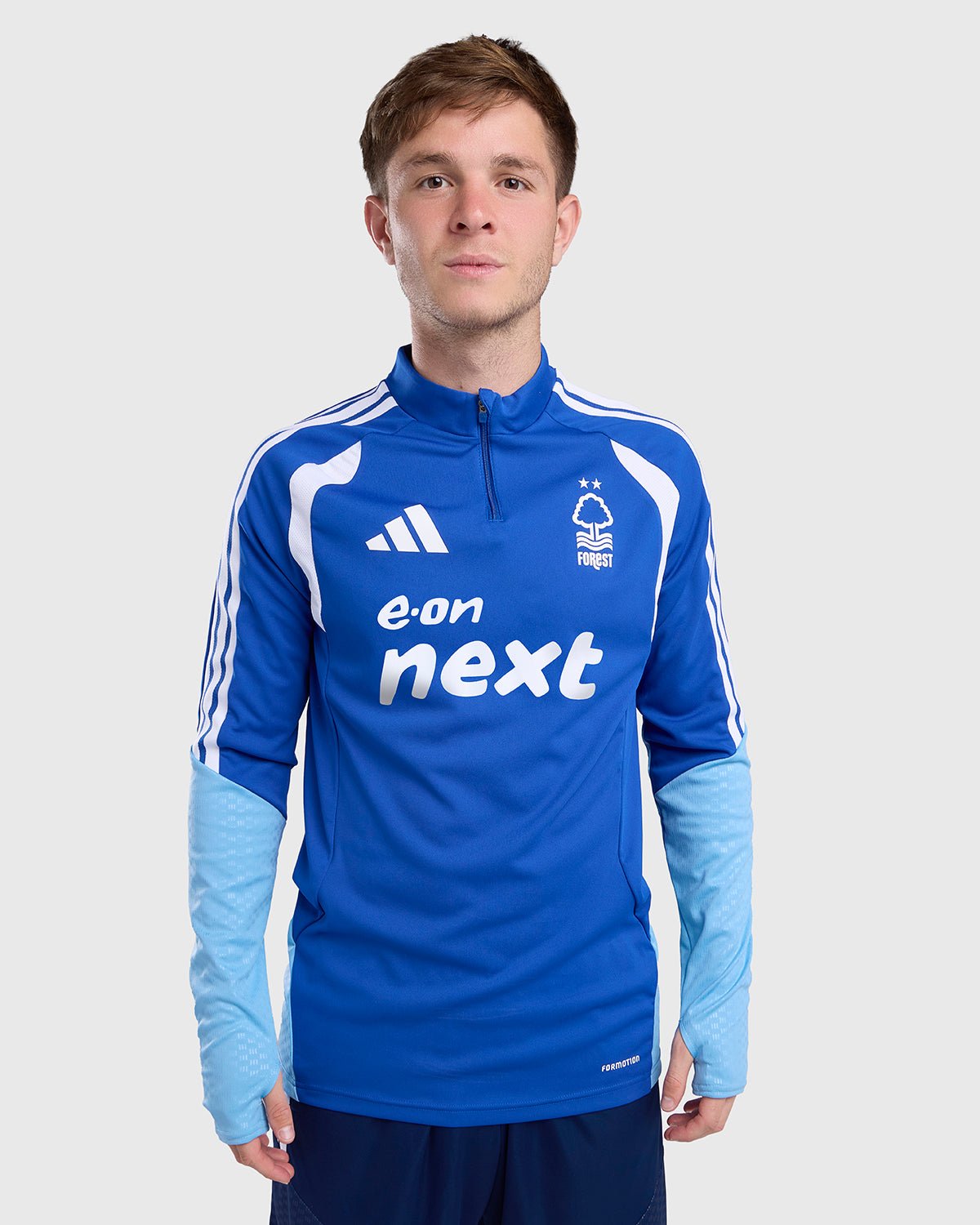 Футболка Nottingham Forest NFFC 26/27 Royal Blue Training 1/4 Zip