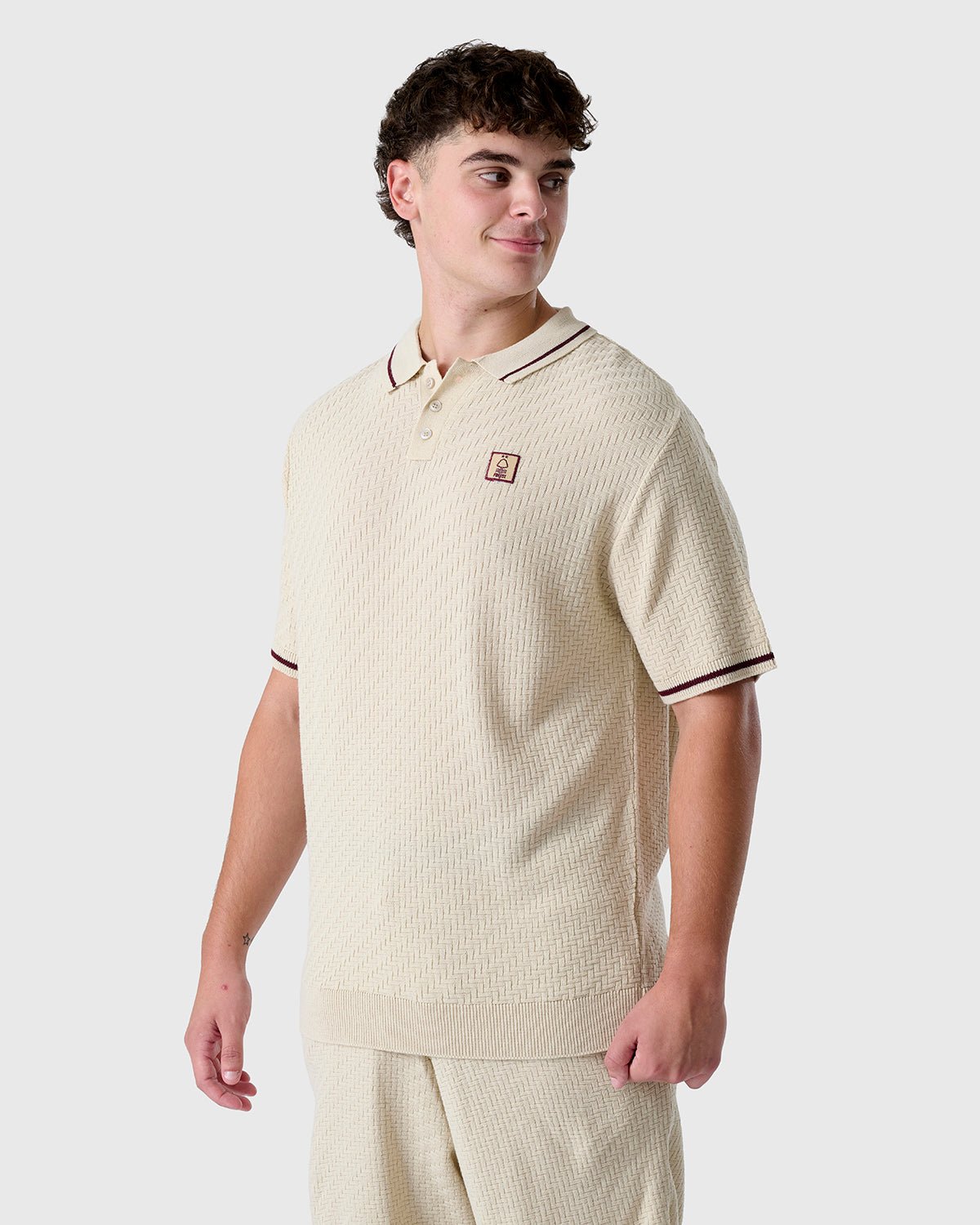Поло Nottingham Forest NFFC Flagstone Knit
