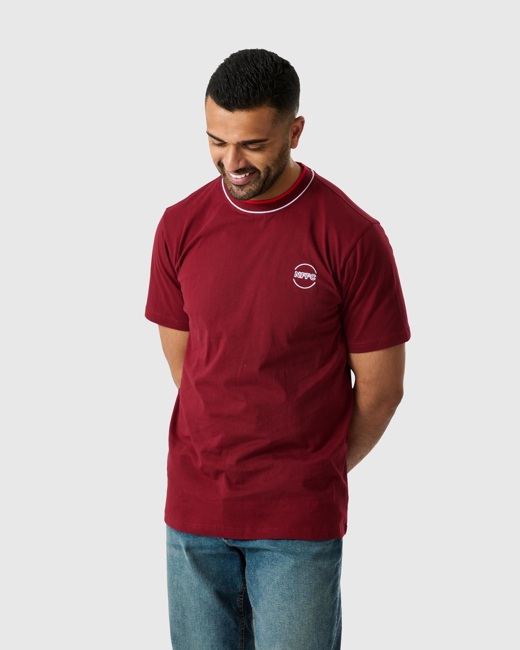 Футболка Nottingham Forest NFFC Old School Burgundy