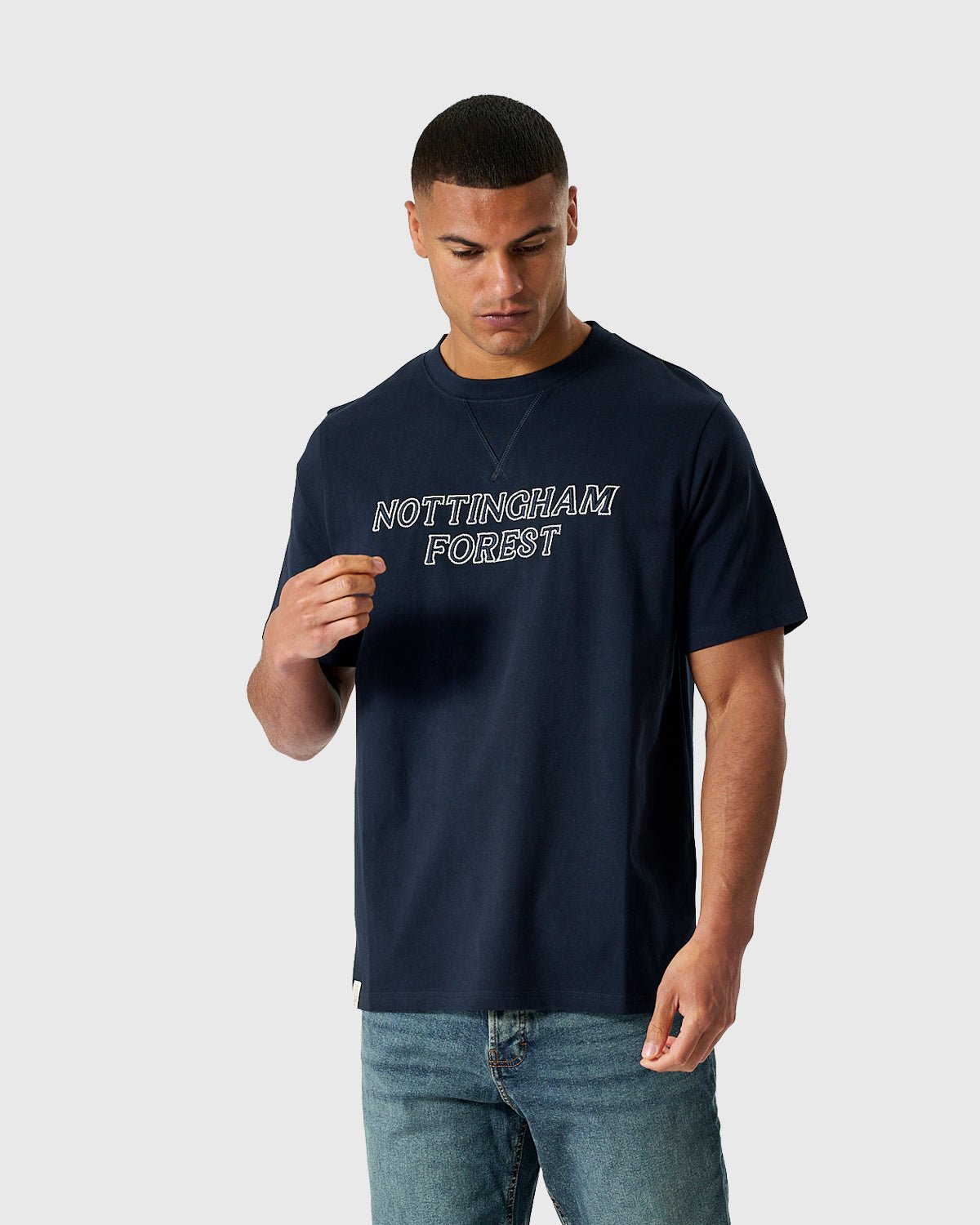 Футболка Nottingham Forest NFFC Embroidery Navy