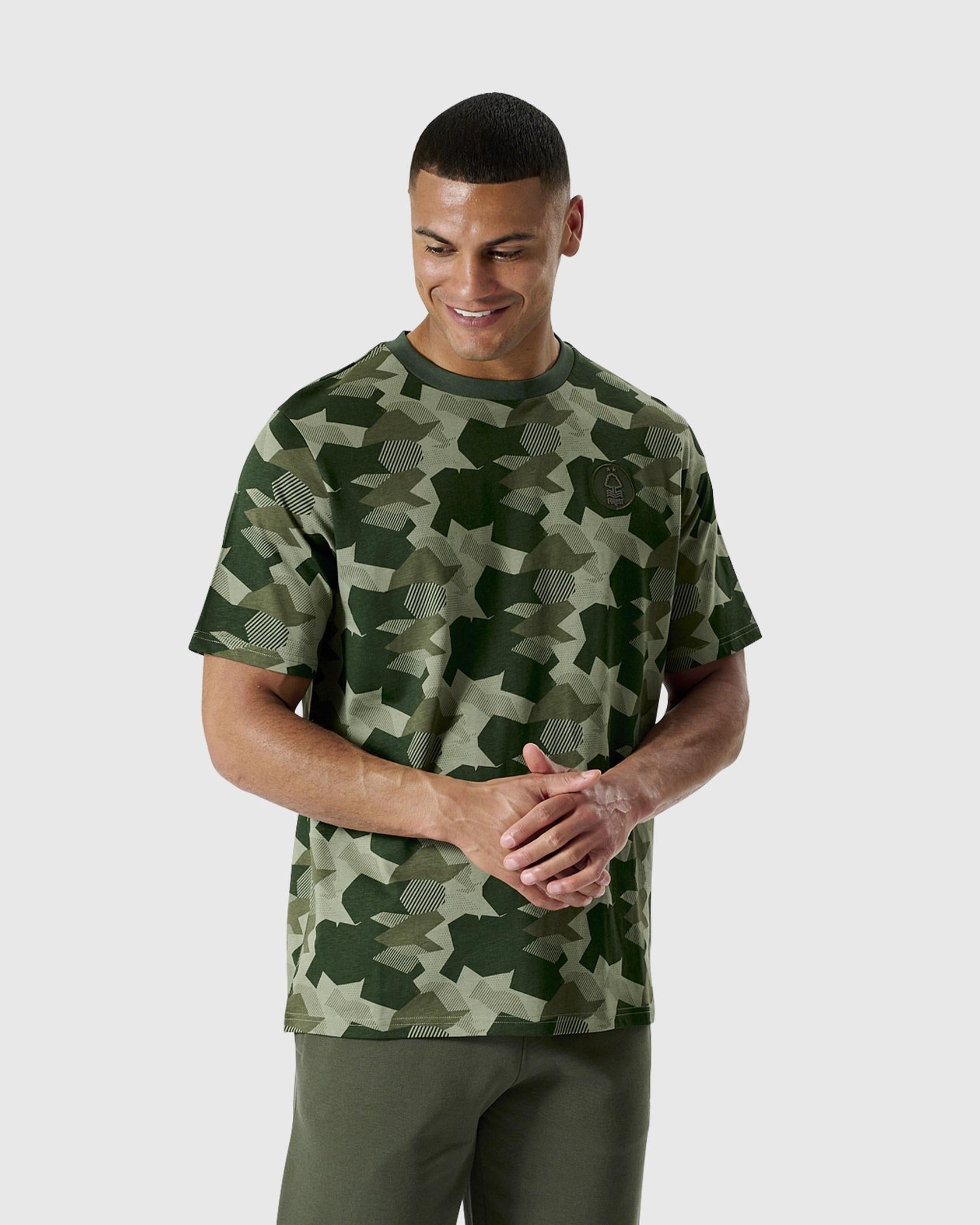 Футболка Nottingham Forest NFFC Camo All Over Print