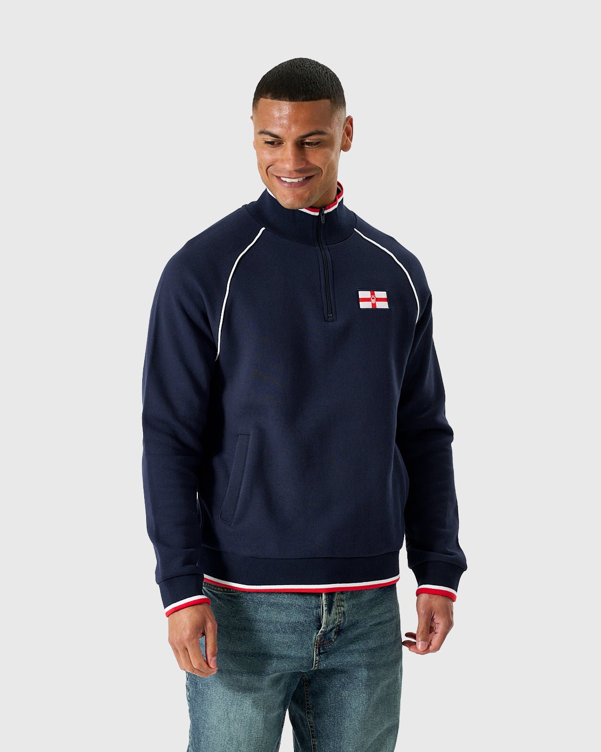 Футболка Nottingham Forest NFFC Navy Club & Country 1/4 Zip