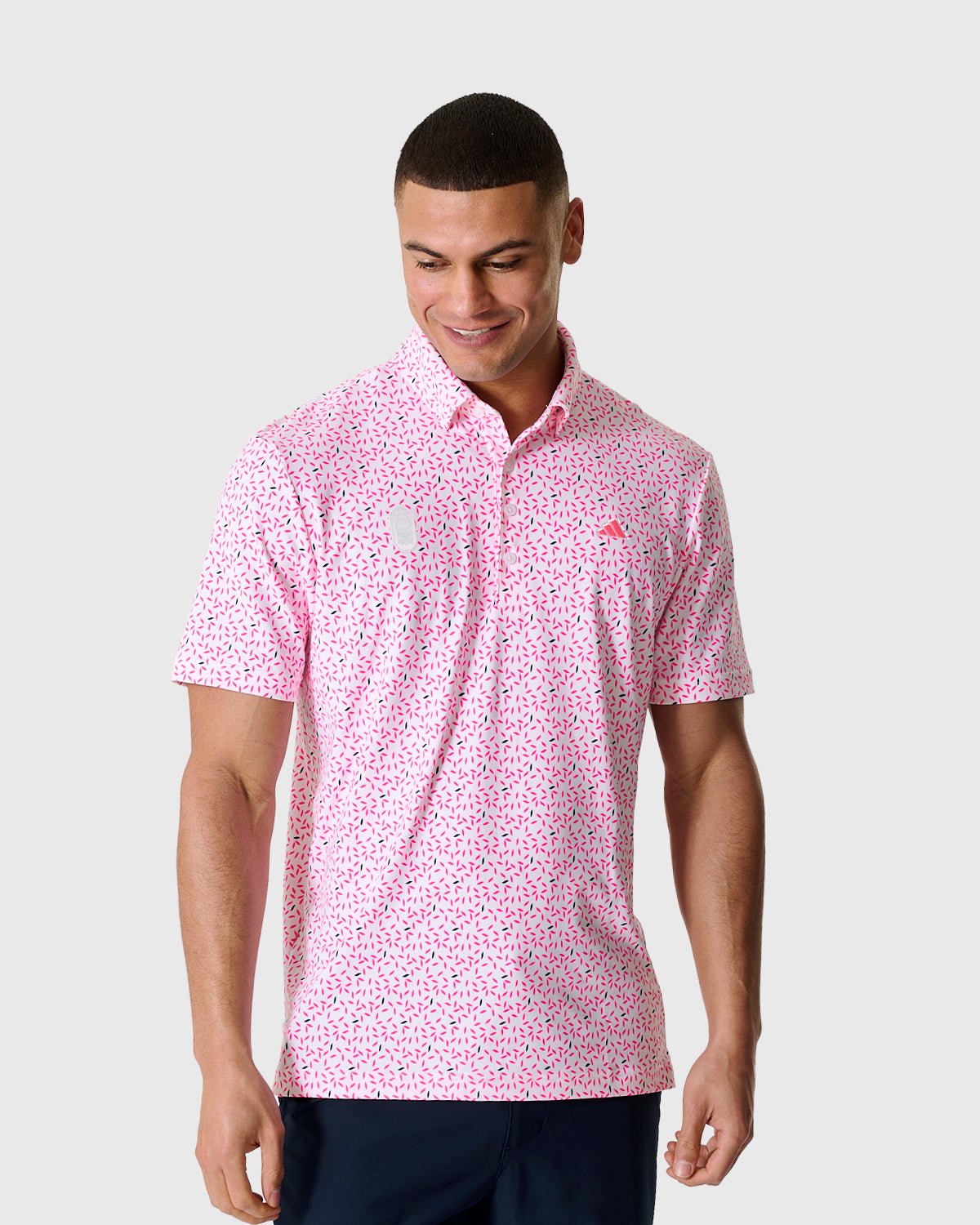 Поло Nottingham Forest NFFC Adidas Golf Ultimate365+ White Print