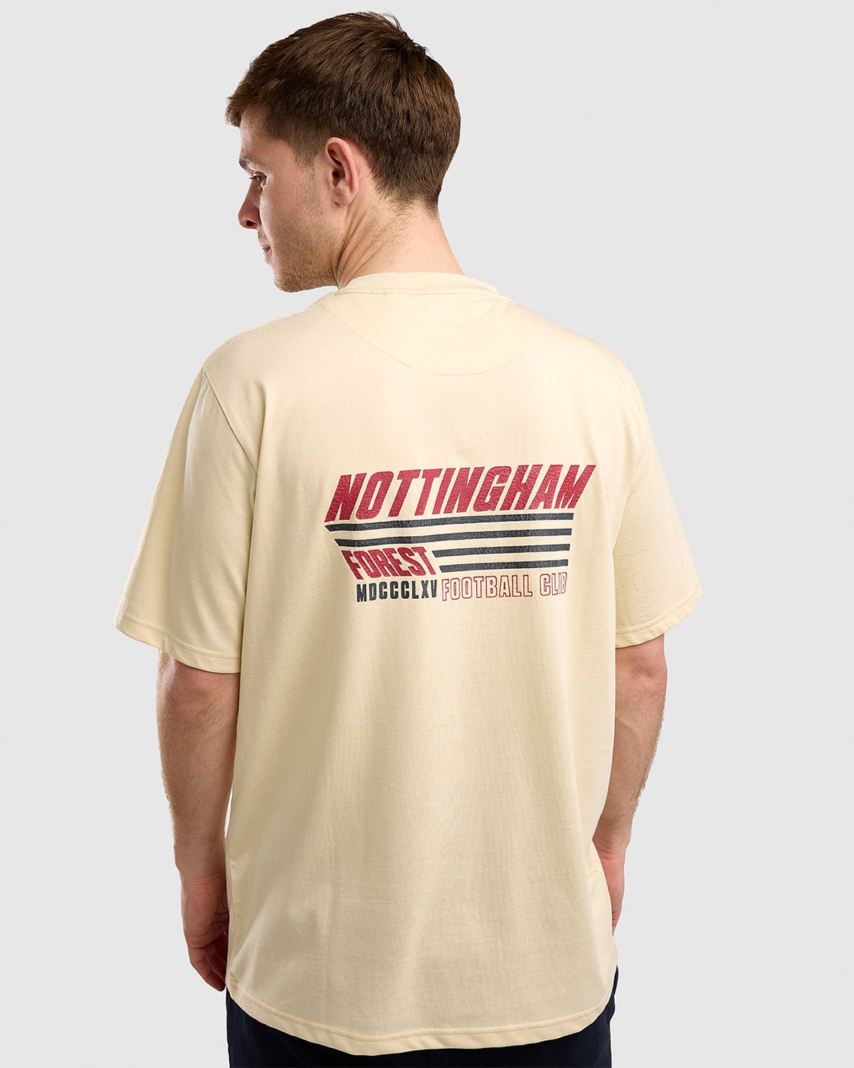 Футболка Nottingham Forest NFFC Ecru Racing Back Print