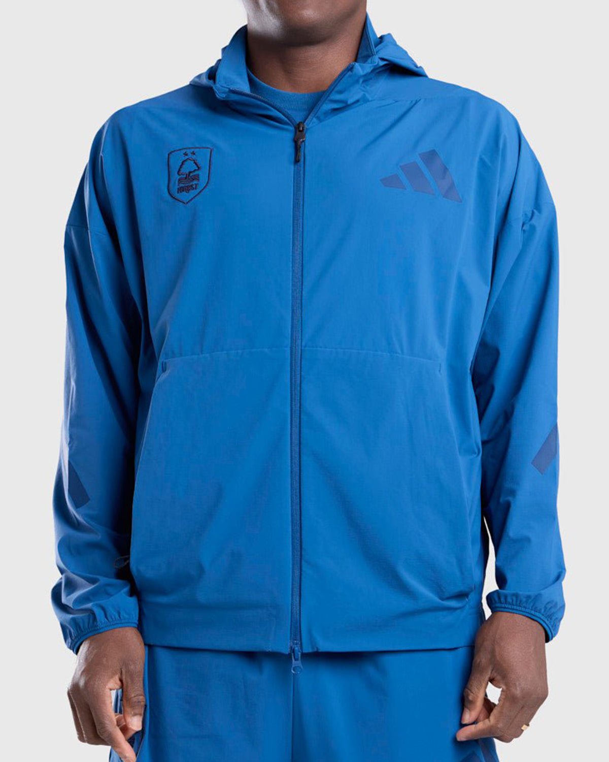 Олимпийка Nottingham Forest NFFC adidas Dusky-Petrol ZNE Woven