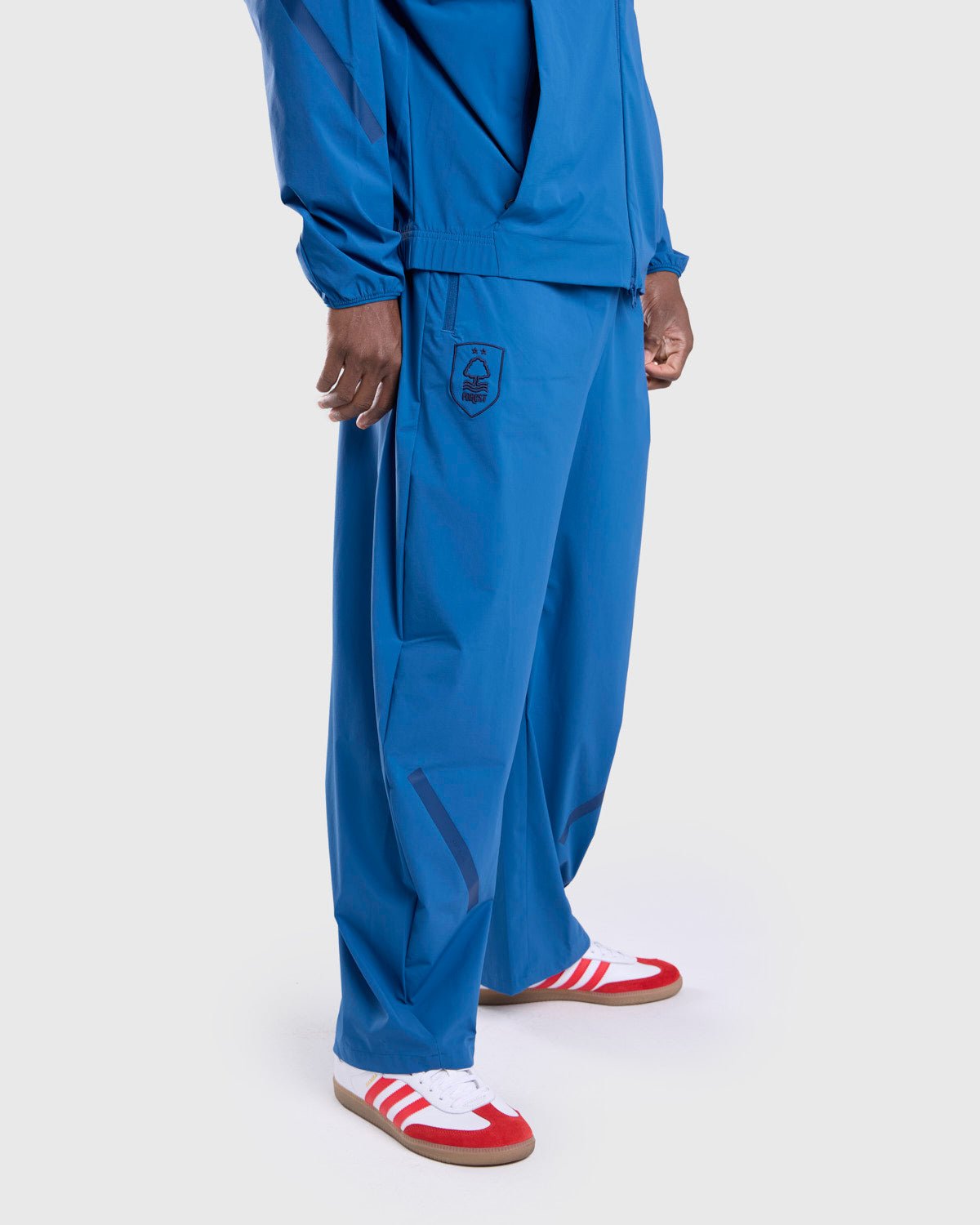 Брюки Nottingham Forest NFFC adidas Dusky-Petrol ZNE Woven