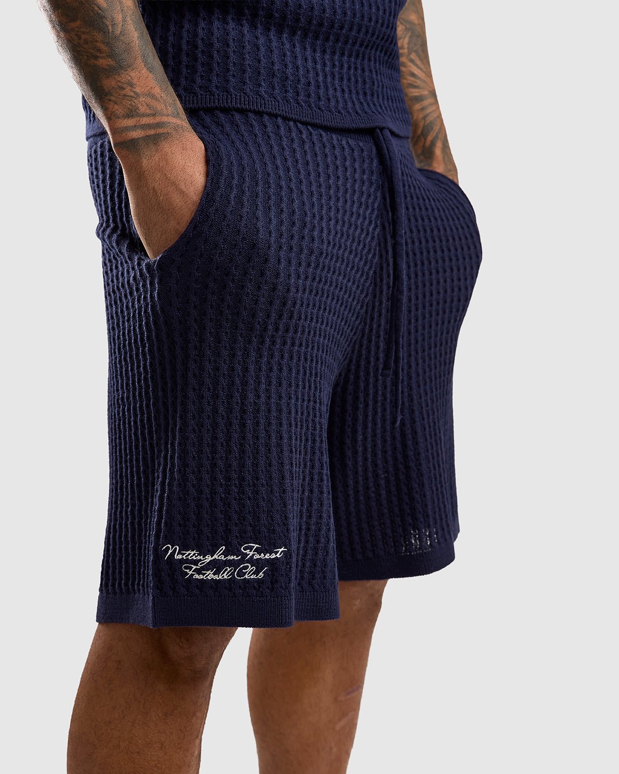 Шорты Nottingham Forest NFFC Navy Cable Knit