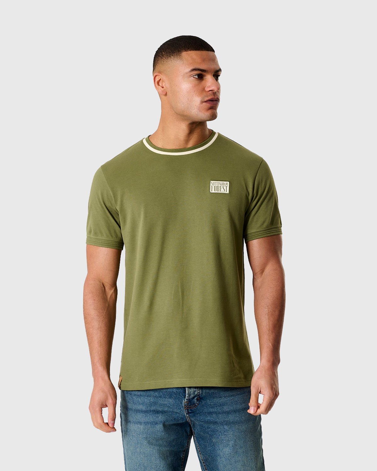Футболка Nottingham Forest NFFC Khaki Classic Bubble Knit