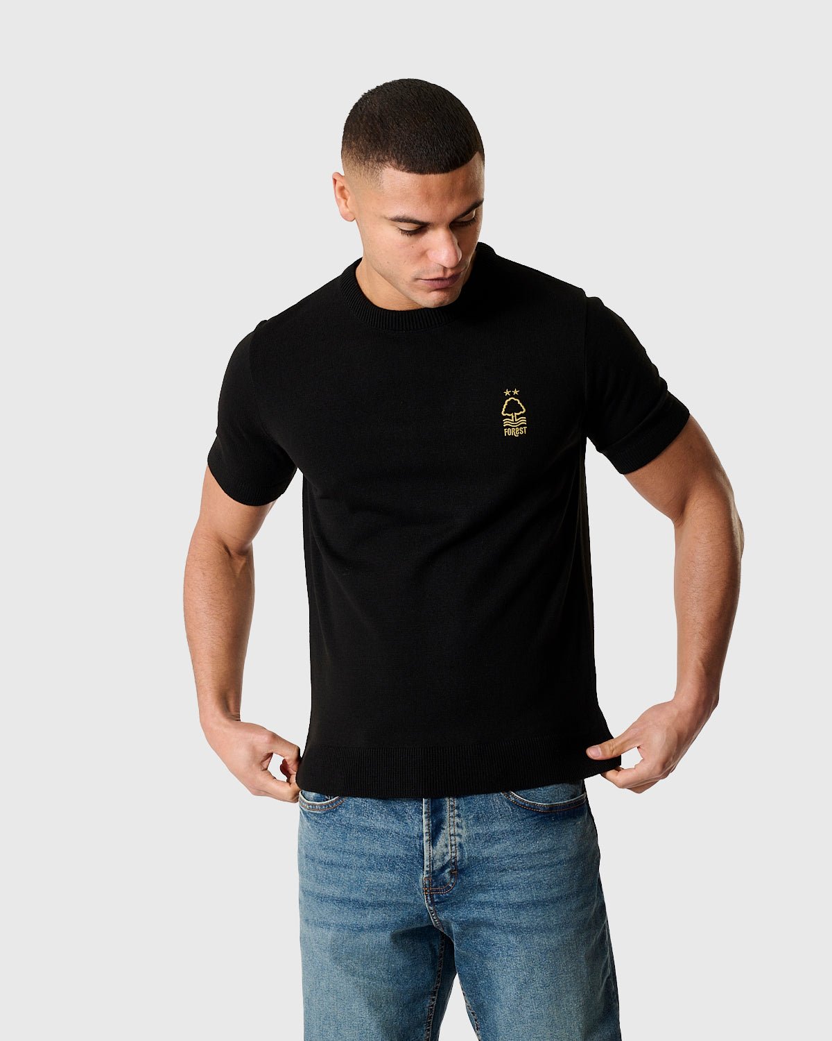 Футболка Nottingham Forest NFFC Black Essential Knit