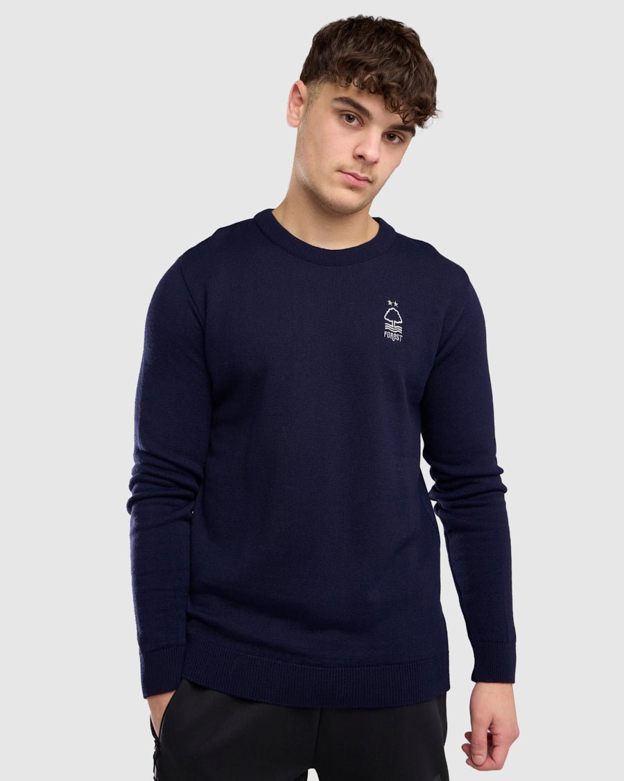 Свитшот Nottingham Forest NFFC Navy Essential Knit