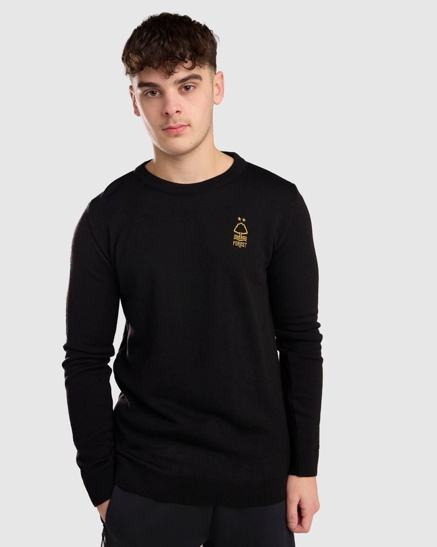 Свитшот Nottingham Forest NFFC Black Essential Knit