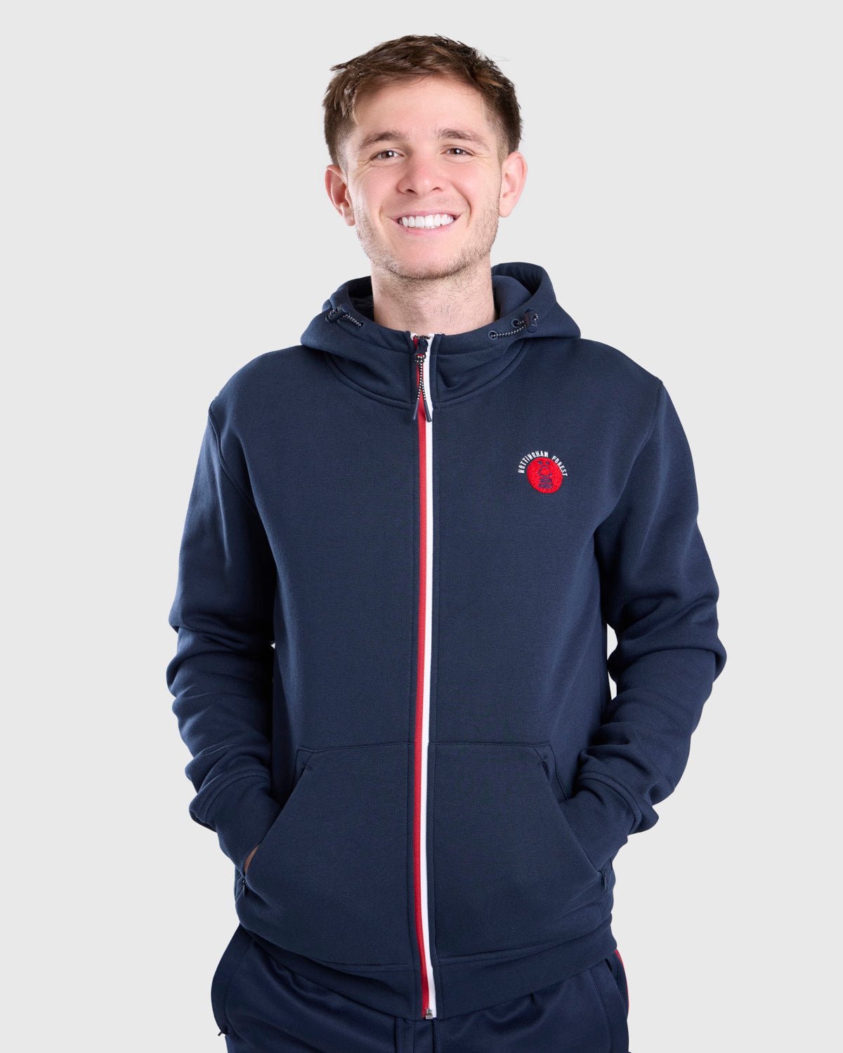Худи на молнии Nottingham Forest NFFC Navy Colwick