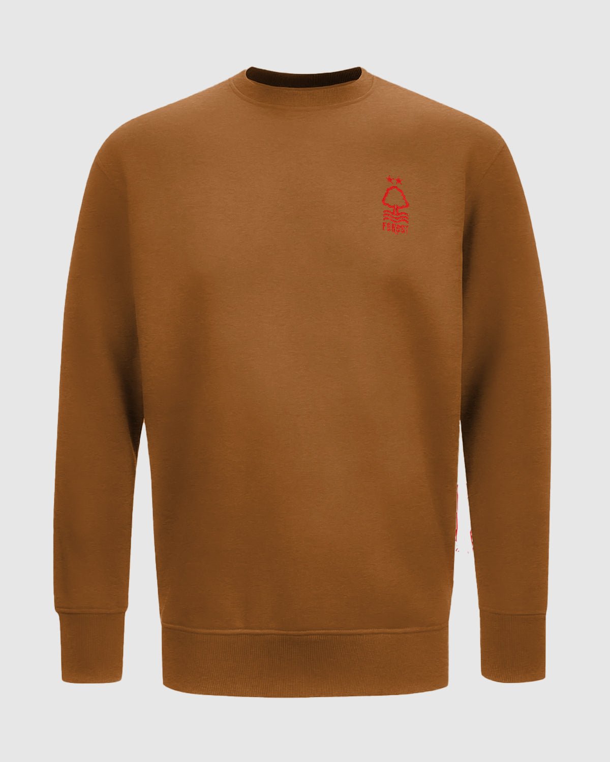 Свитшот Nottingham Forest NFFC Mocha Essential Crest Crew Neck