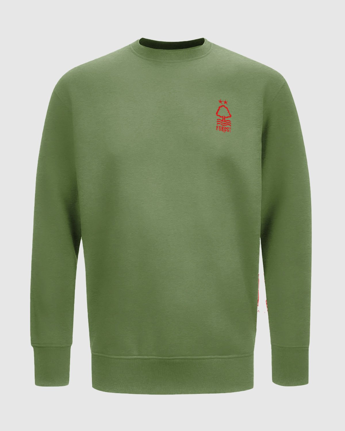 Свитшот Nottingham Forest NFFC Khaki Essential Crest Crew Neck