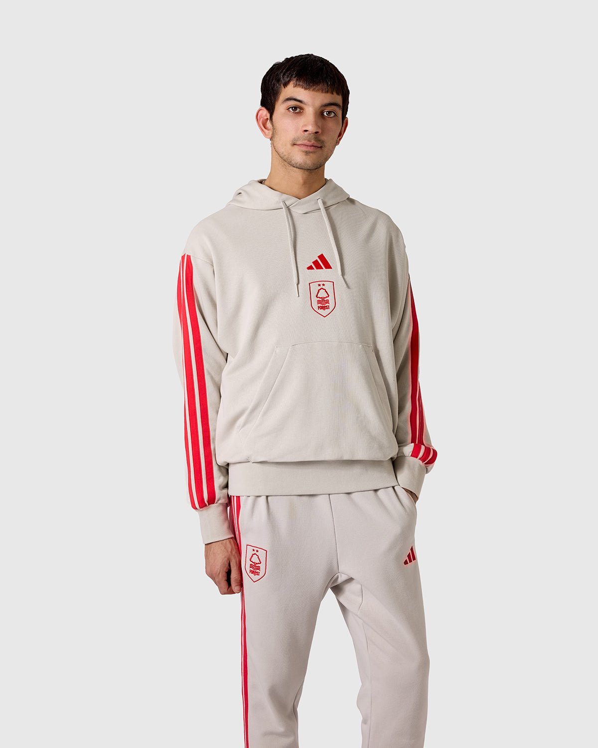 Худи Nottingham Forest NFFC adidas Alumina 3-Stripe