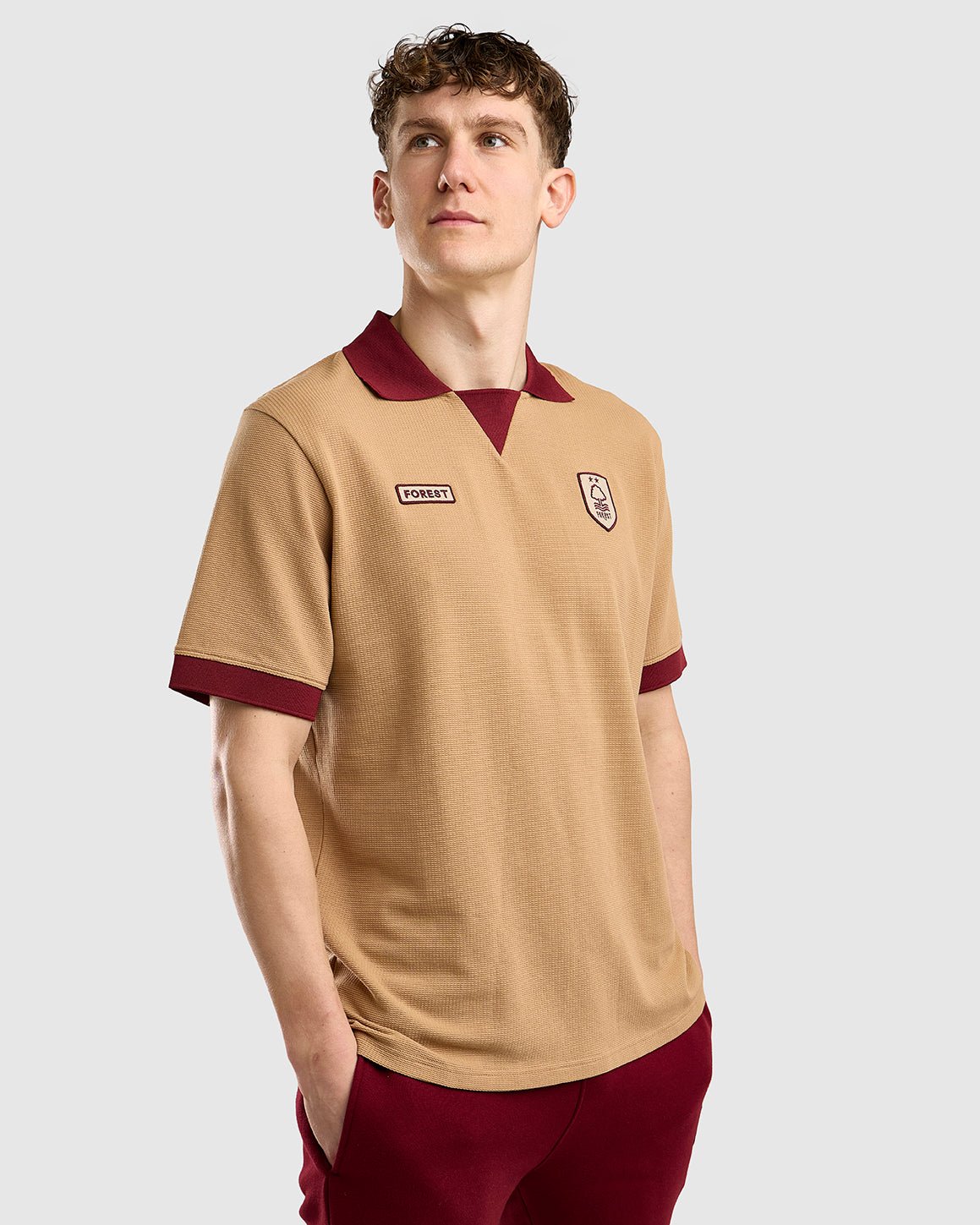 Поло Nottingham Forest NFFC Sand Legacy Waffle
