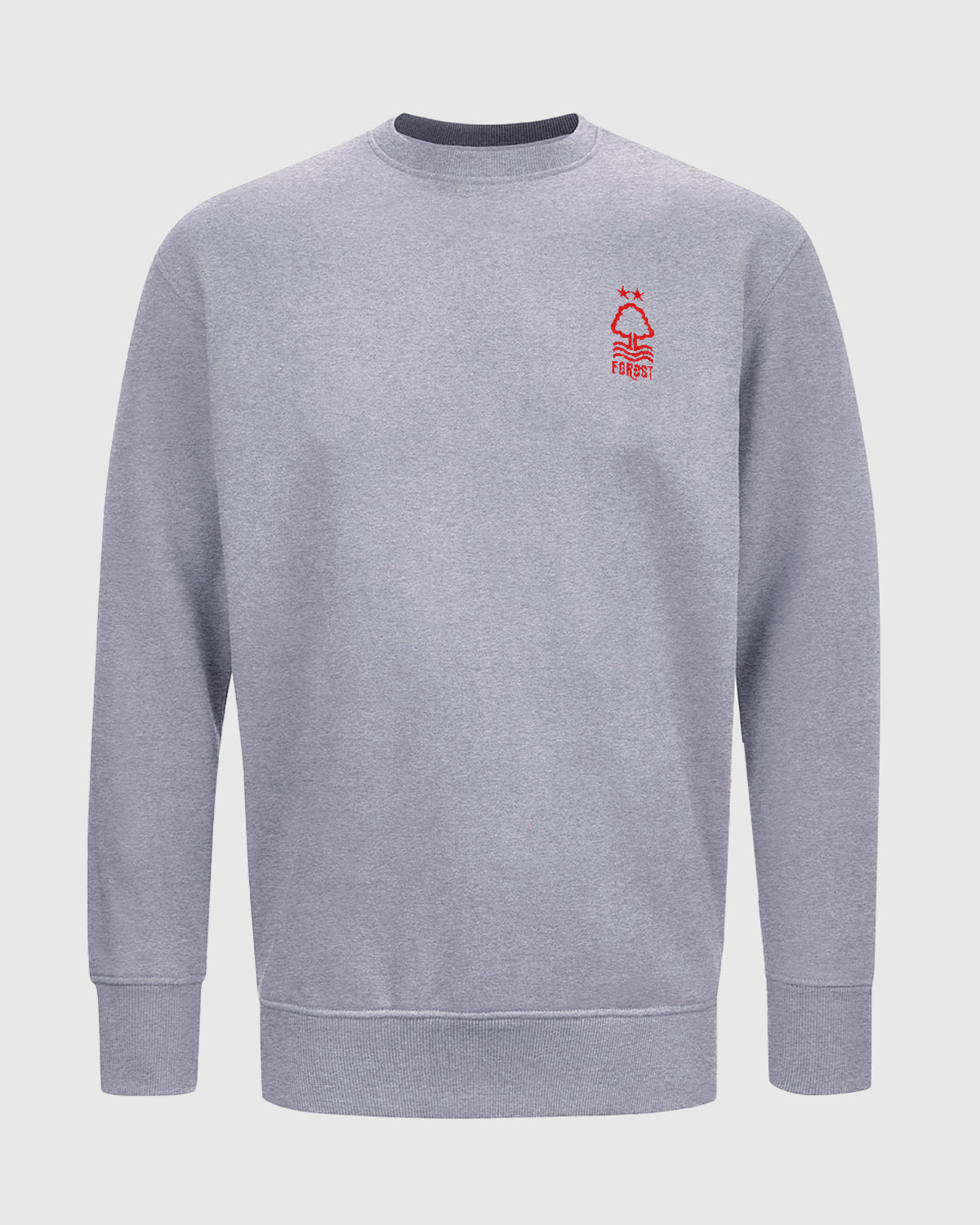 Свитшот Nottingham Forest NFFC Grey Essential Crest Crew Neck