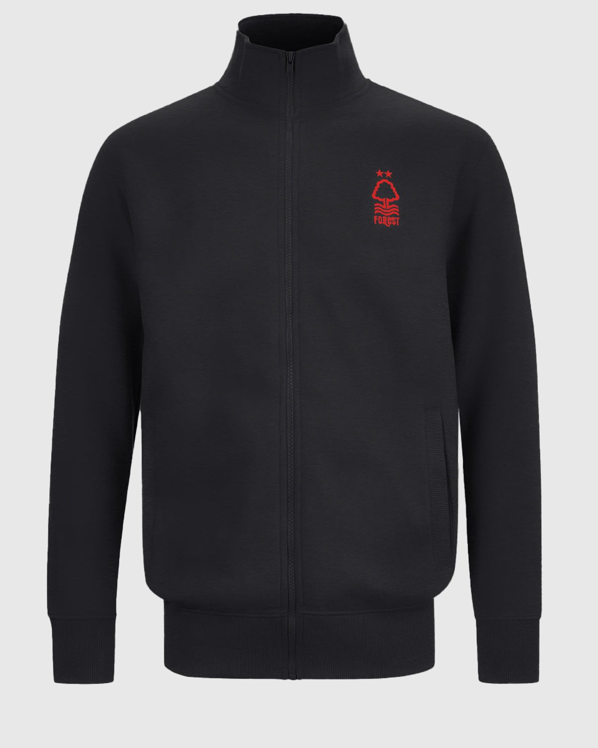 Олимпийка Nottingham Forest NFFC Black Essential Crest Full Zip