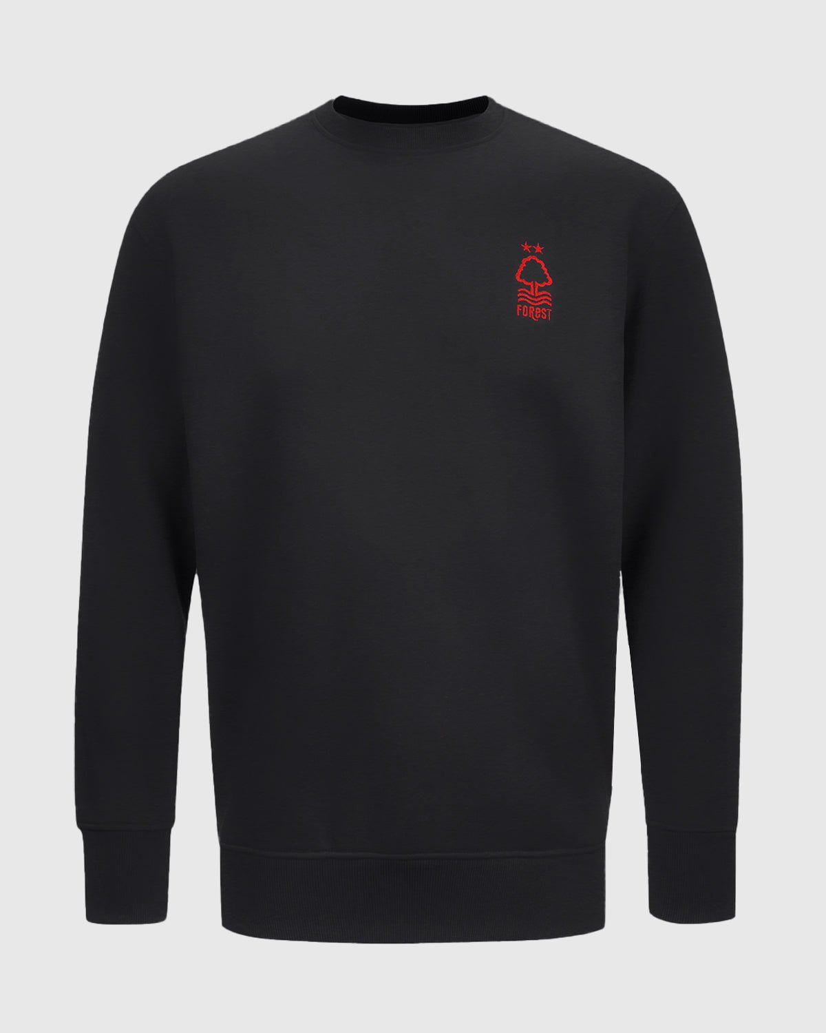 Свитшот Nottingham Forest NFFC Black Essential Crest Crew Neck