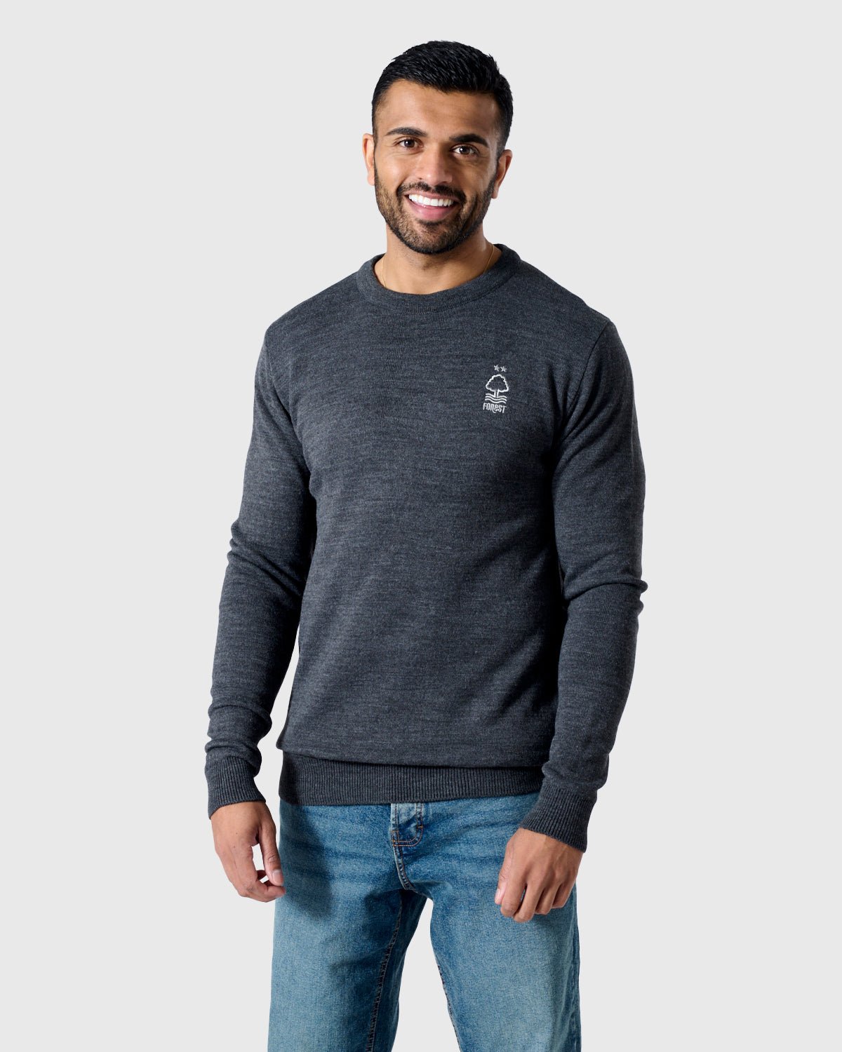 Свитшот Nottingham Forest NFFC Charcoal Essential Knit