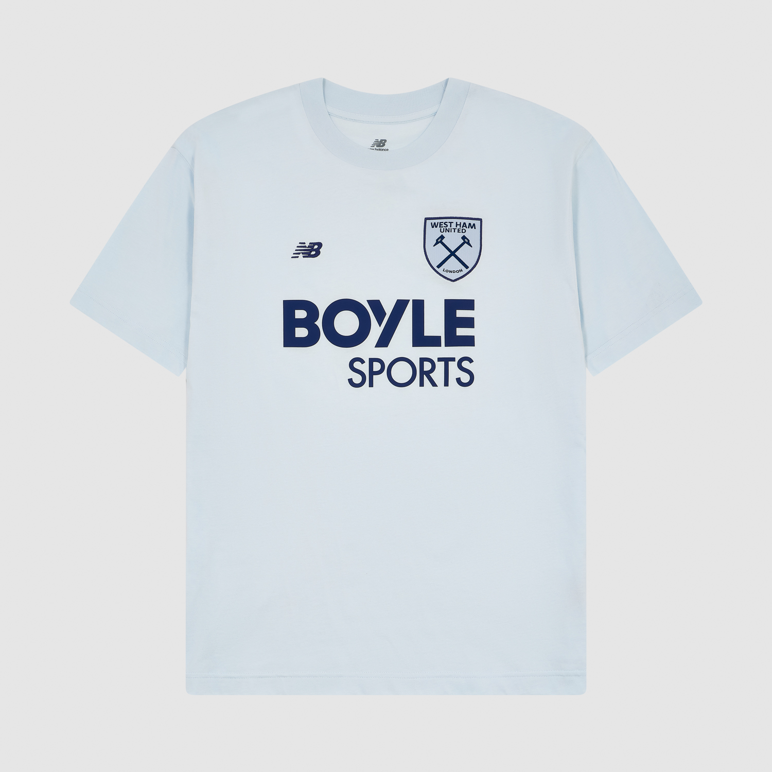 Футболка West Ham United West Ham 26/27 Cotton Ice Blue