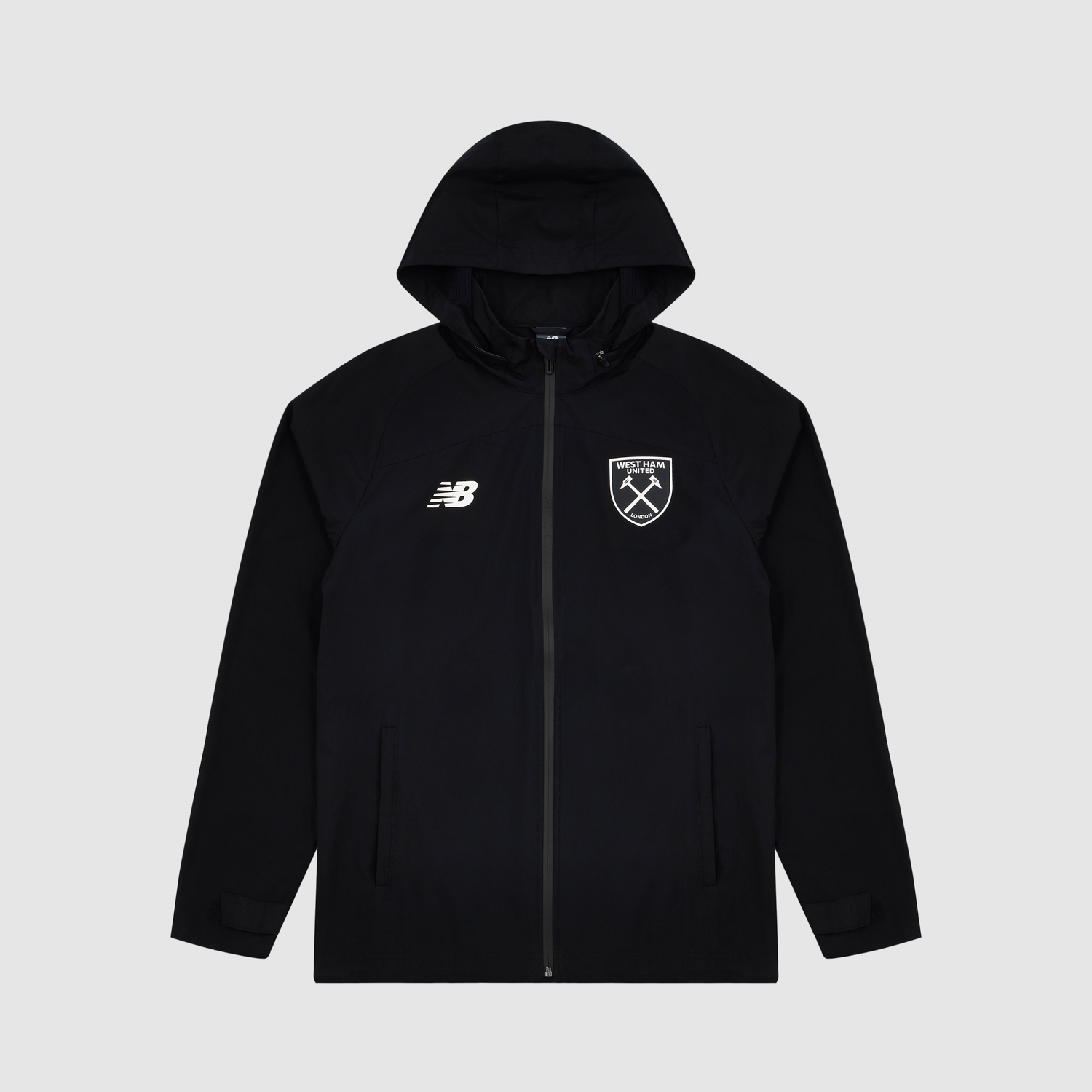 Куртка West Ham United West Ham 26/27 Training Shower Black