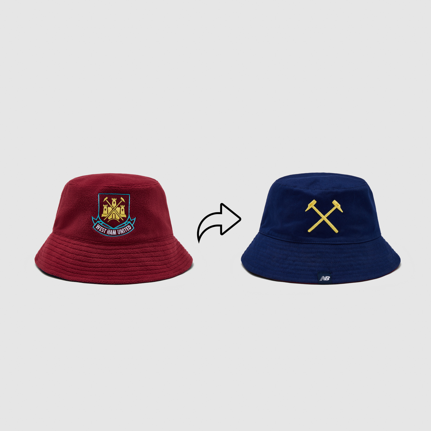 Панама West Ham United West Ham New Balance Reversible Claret